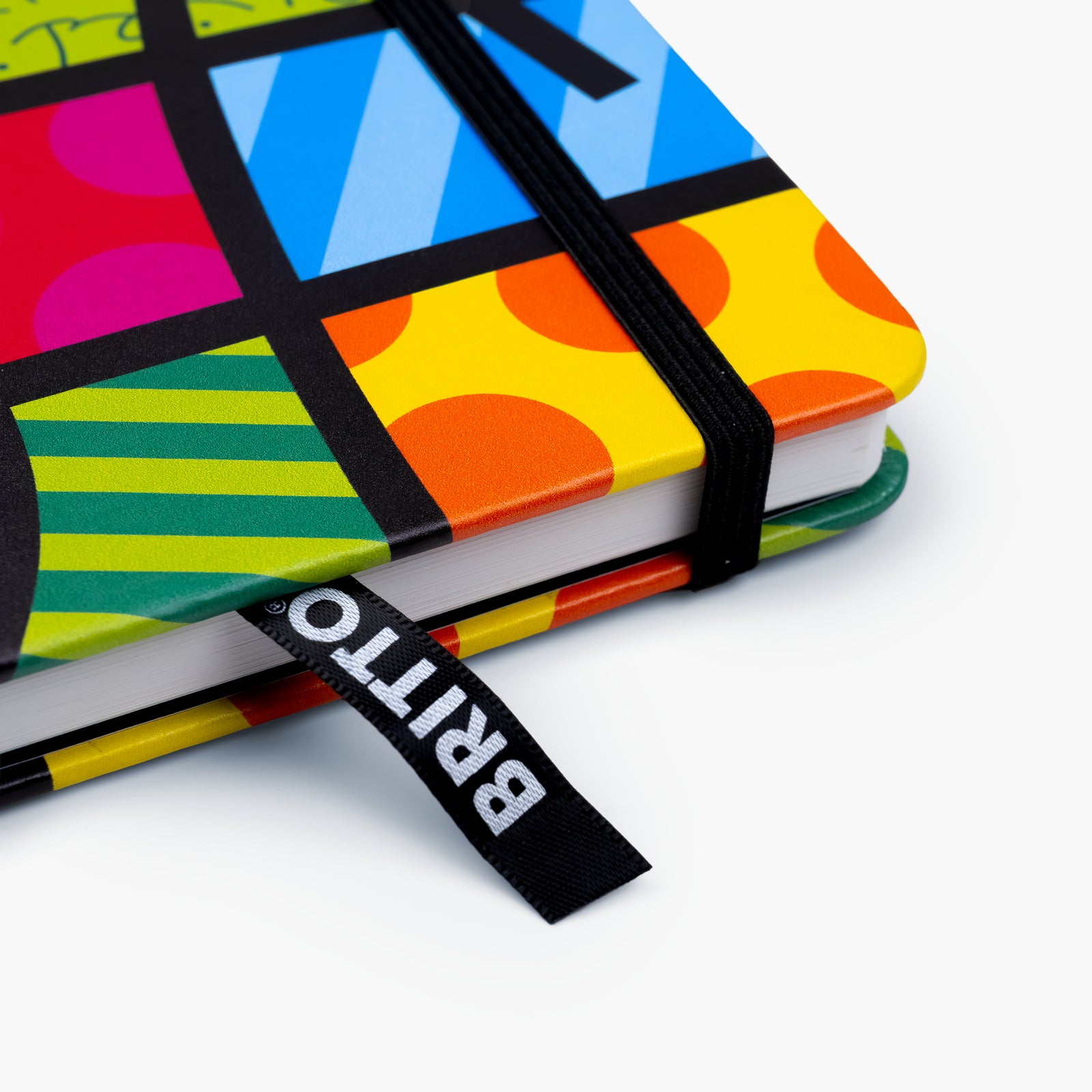 Lime Green Landscape Britto Journal