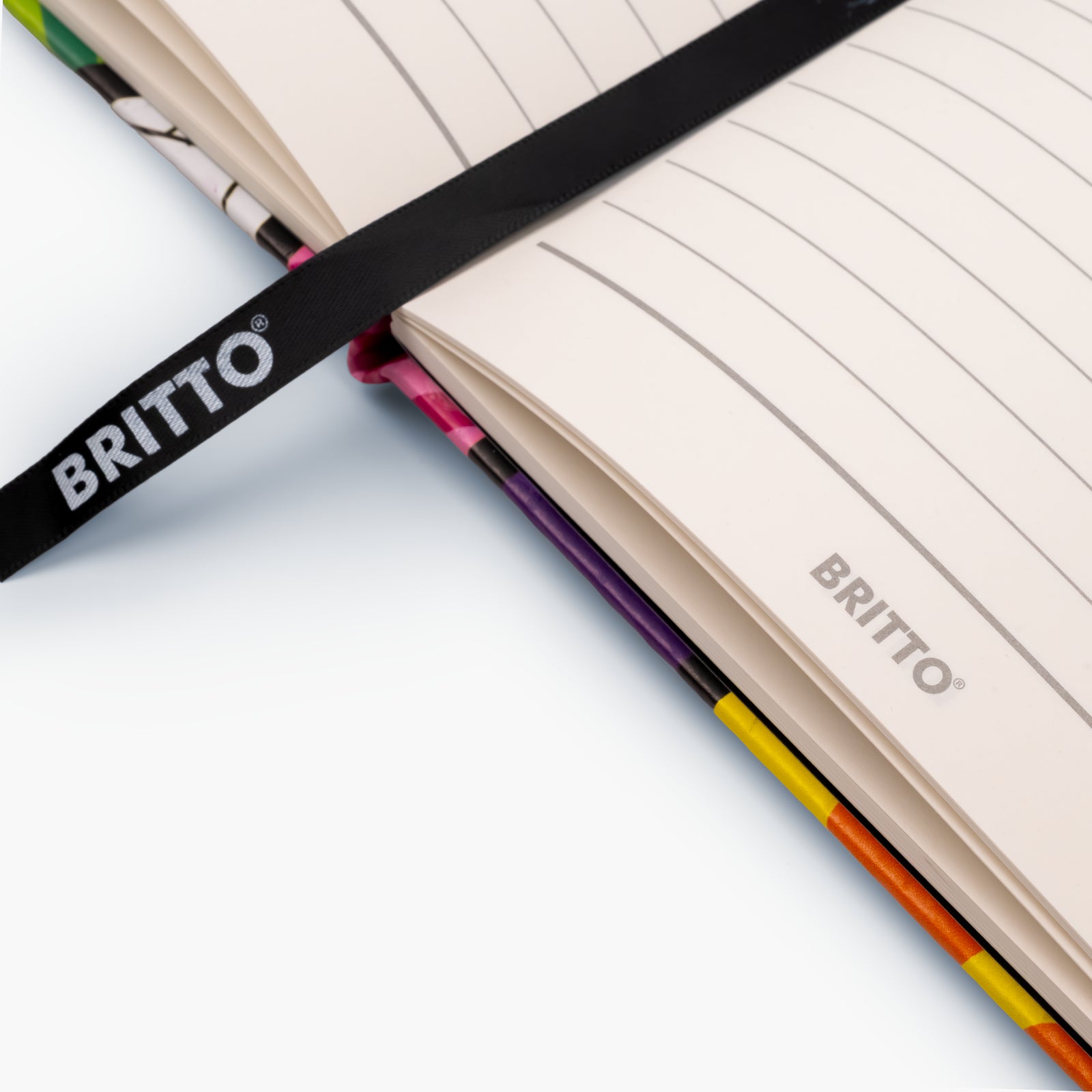 Lime Green Landscape Britto Journal
