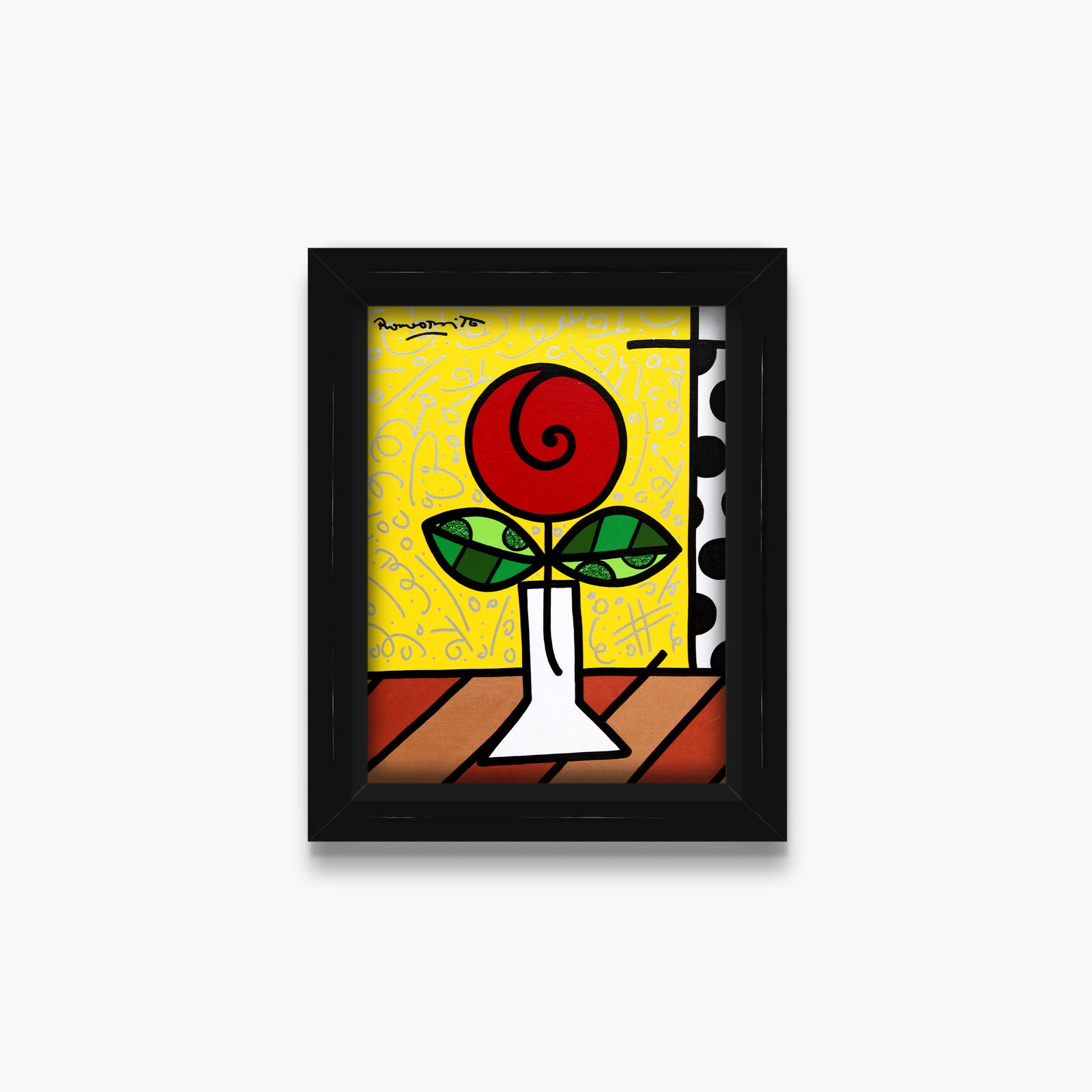Red Flower - Original Painting