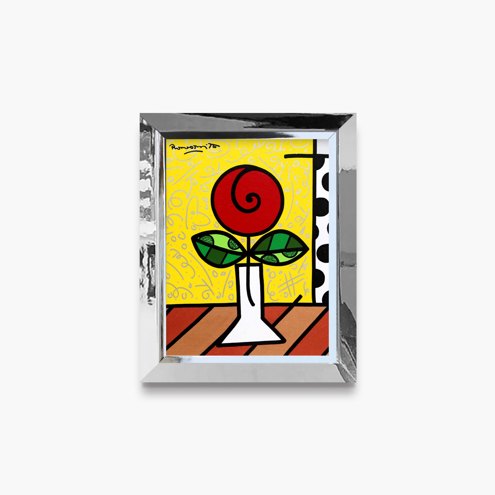 Red Flower - Original Painting
