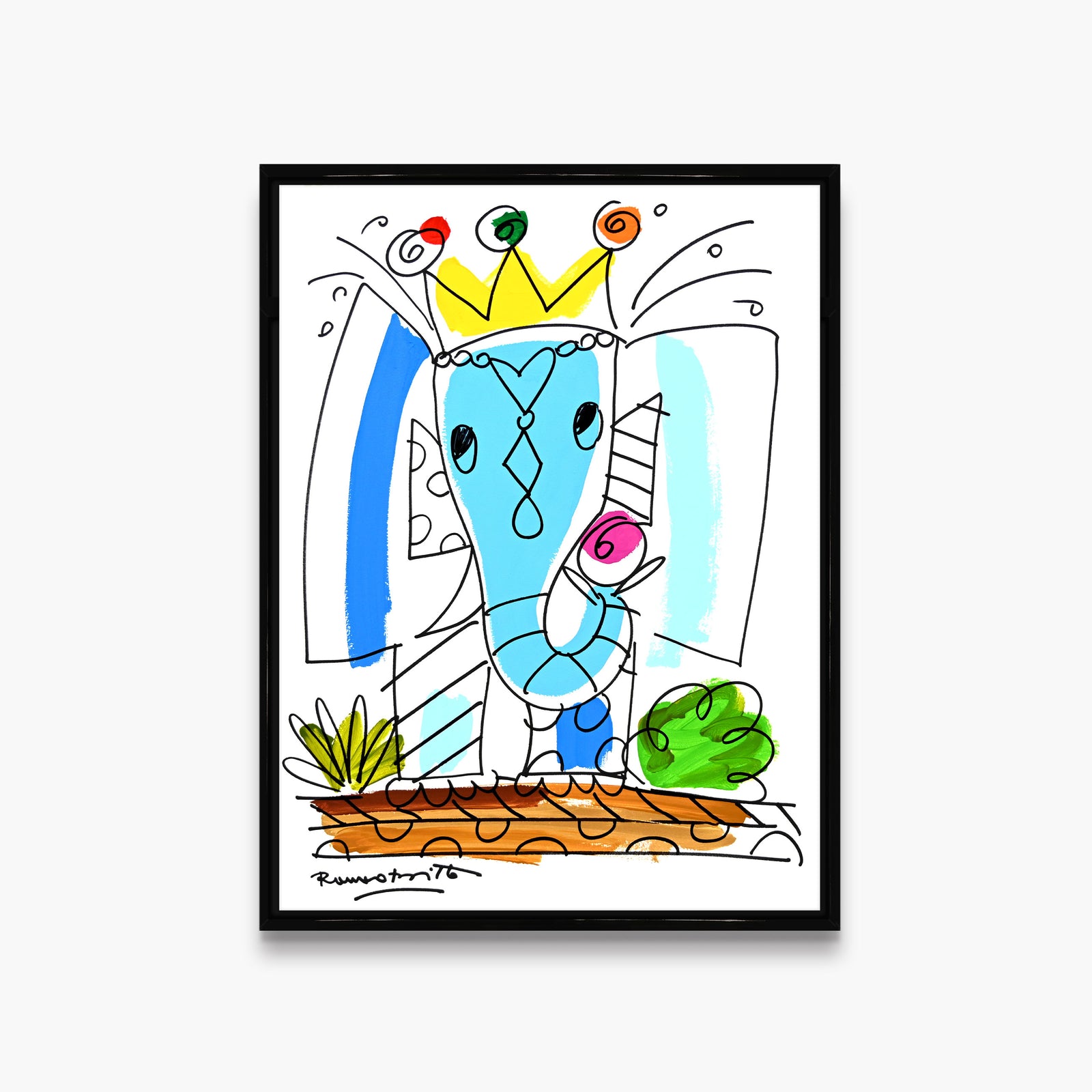 Thomas Collection (Elephant) - Original Drawing