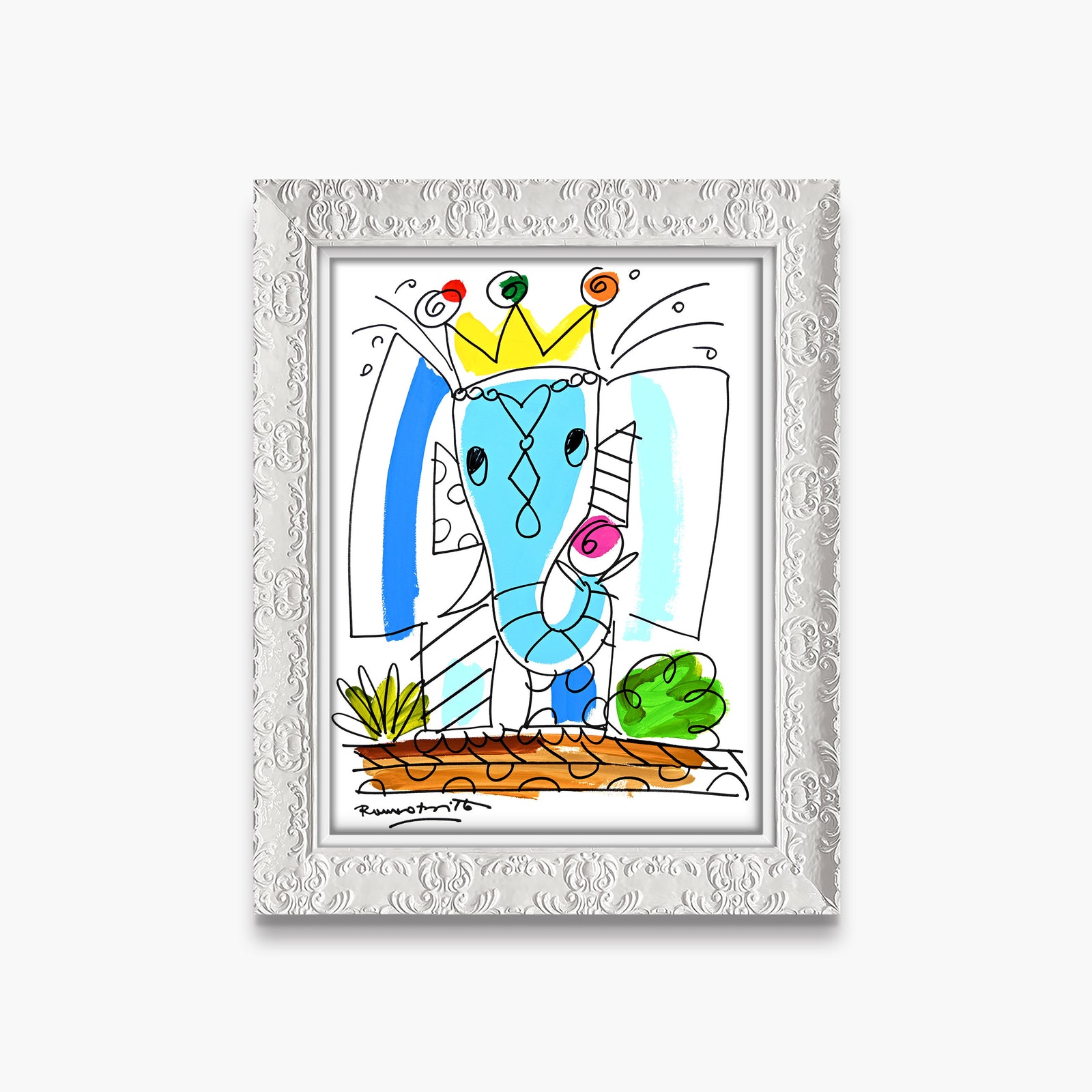 Thomas Collection (Elephant) - Original Drawing