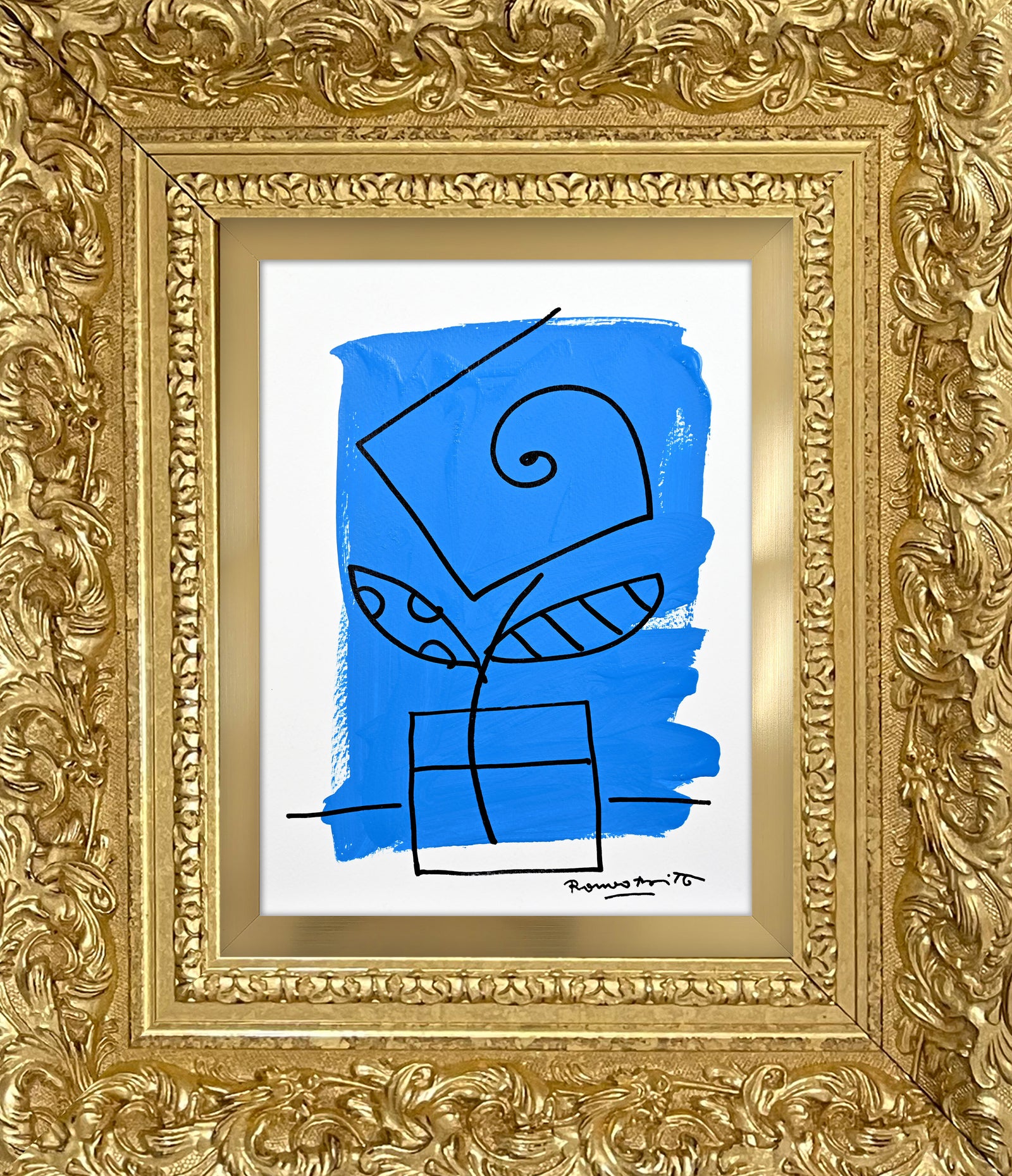 two color collection original drawing colorful decorative collectible gift idea