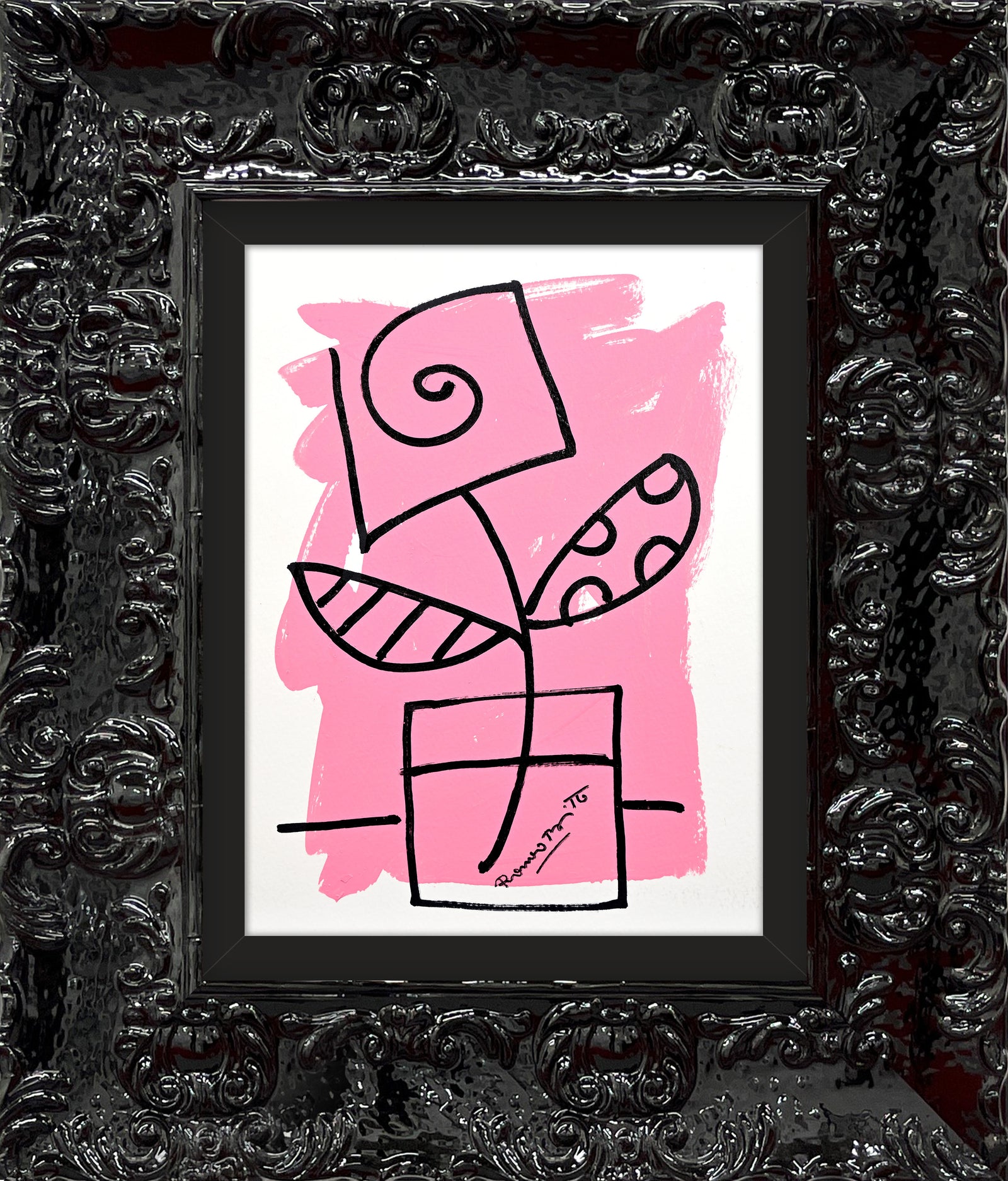 two color collection original drawing colorful decorative collectible gift idea