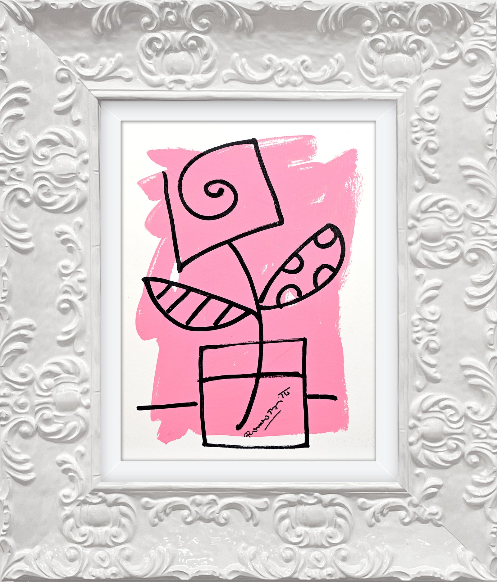 two color collection original drawing colorful decorative collectible gift idea