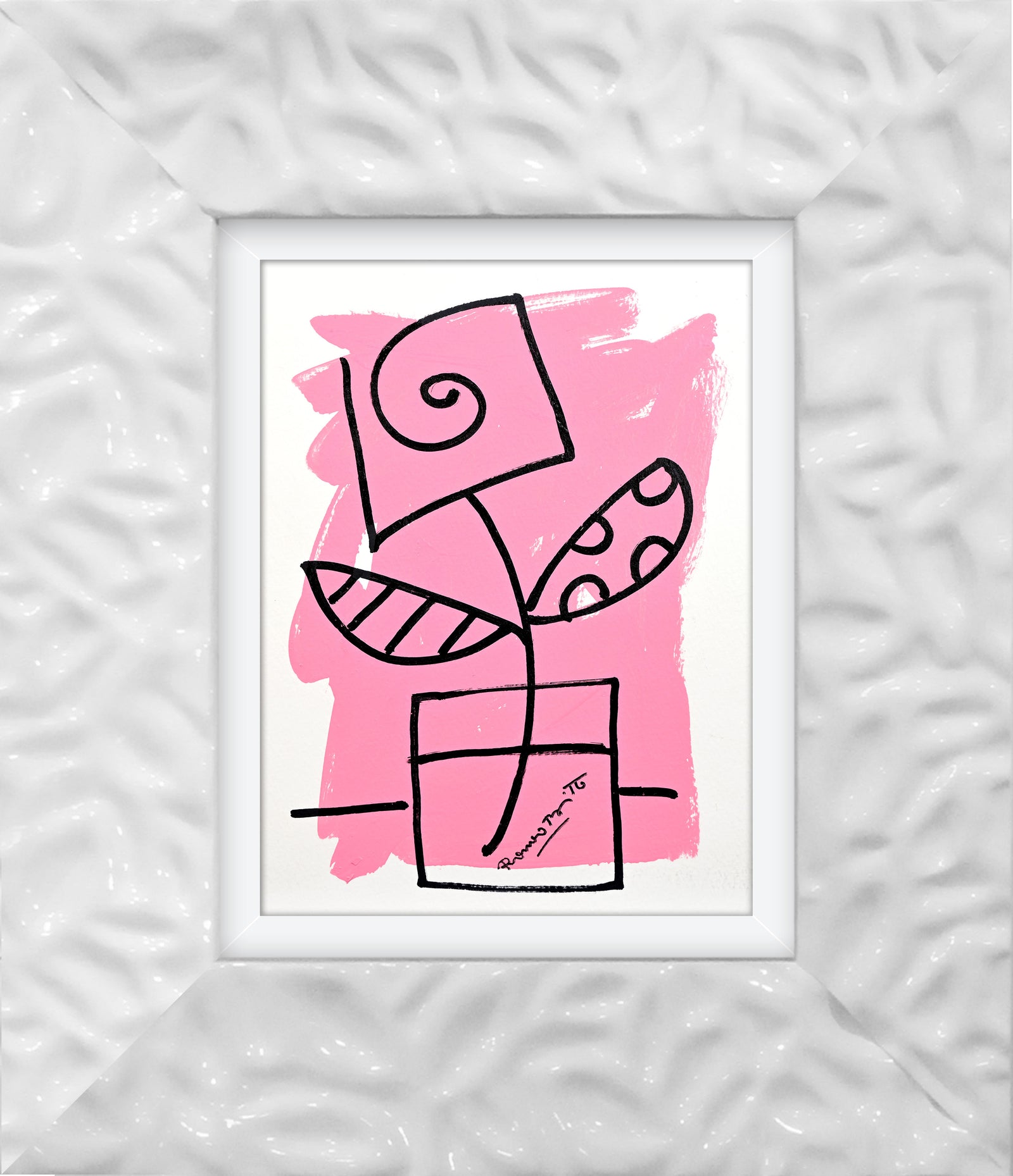 two color collection original drawing colorful decorative collectible gift idea