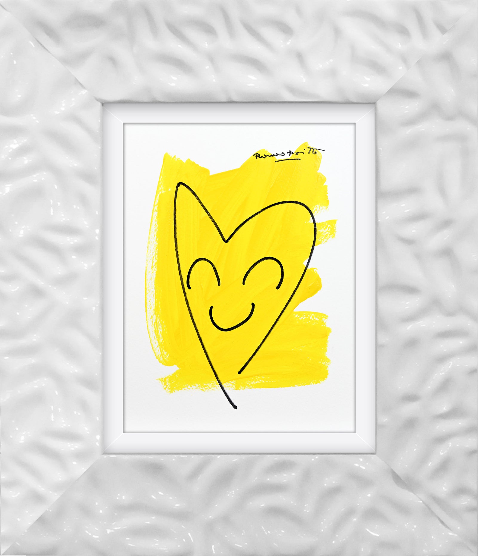 modern pop art two color collection original drawing vibrant home decor
