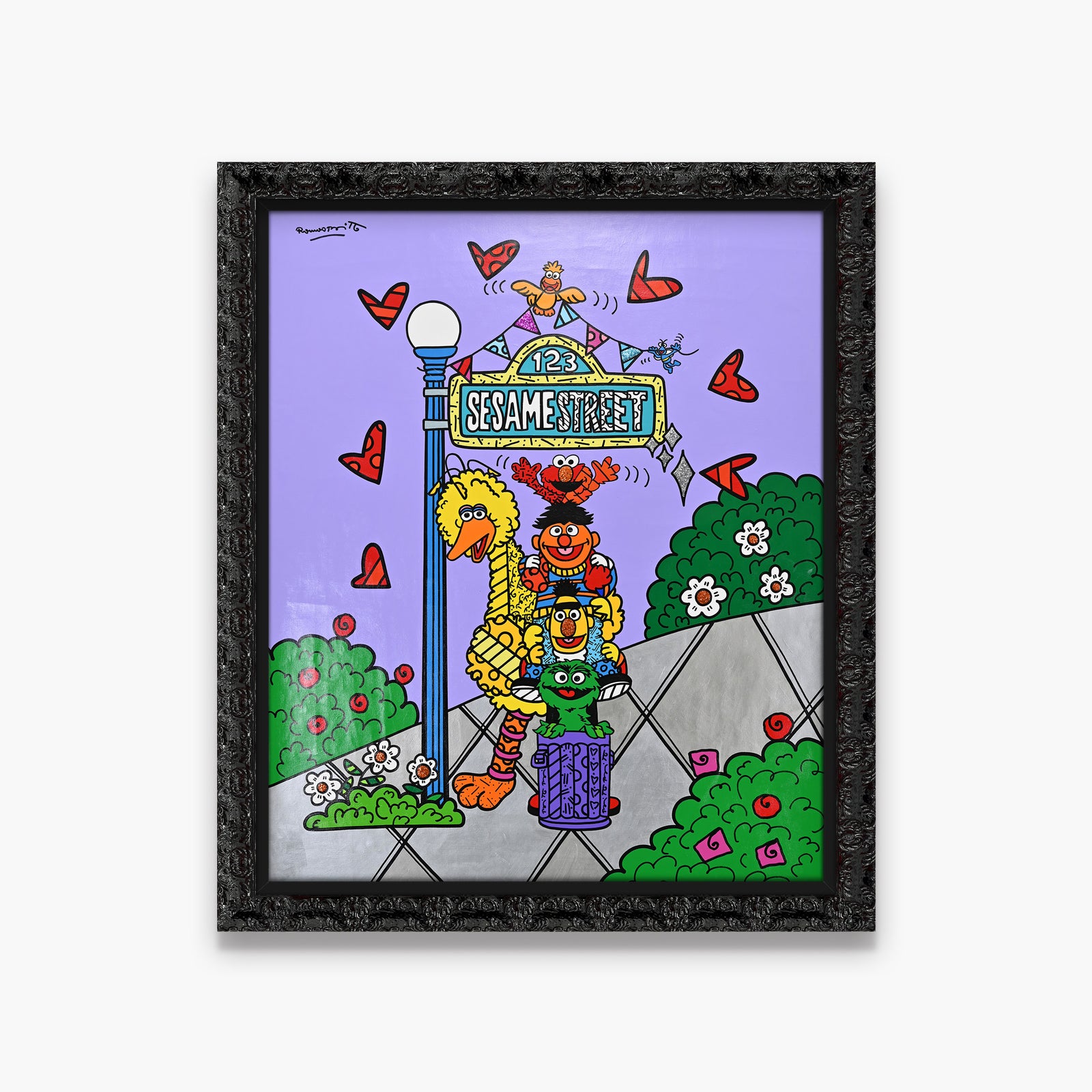 Sesame Street - Sesame Street by Britto - Original Painting