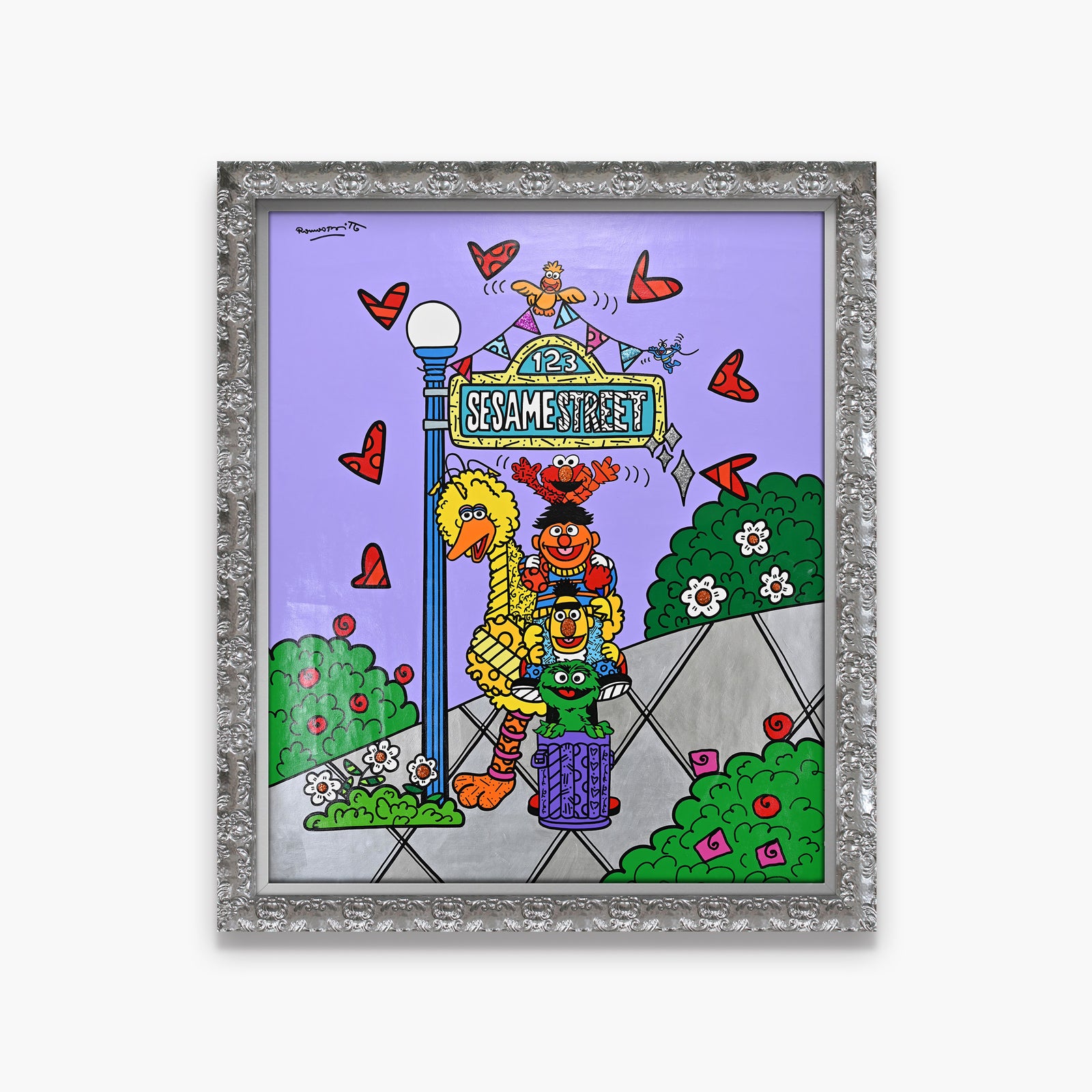 Sesame Street - Sesame Street by Britto - Original Painting
