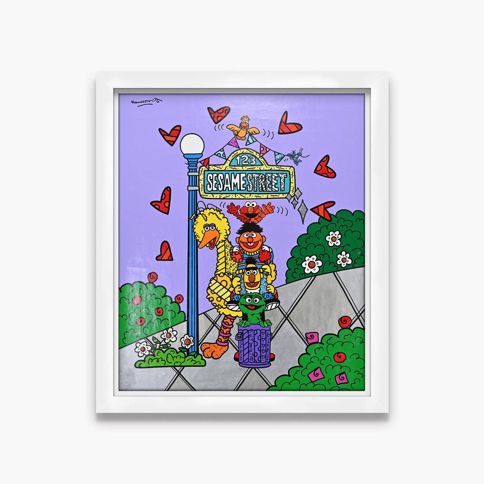 Sesame Street - Sesame Street by Britto - Original Painting