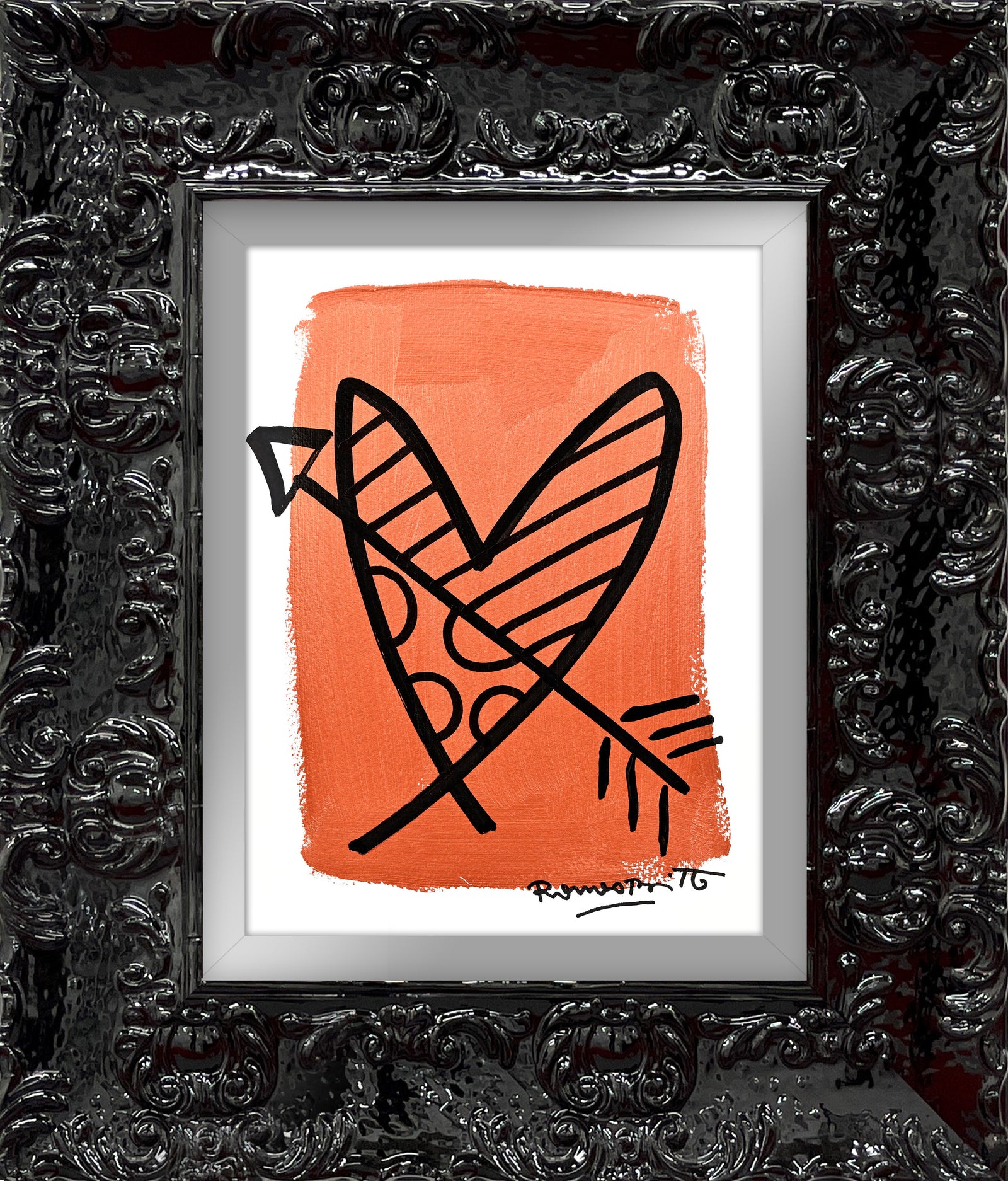 two color collection original drawing colorful decorative collectible gift idea