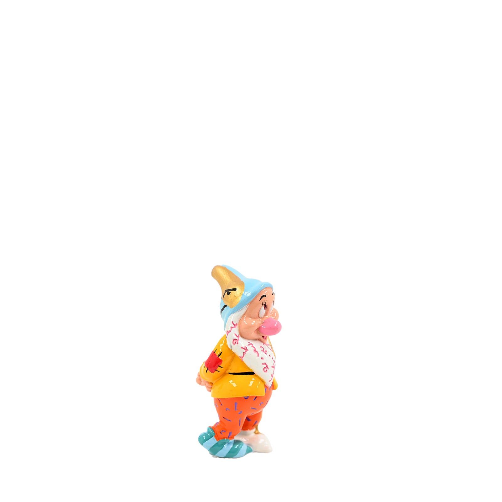 Bashful Dwarf - Disney By Britto - Original Touch Of Gold Sculpture