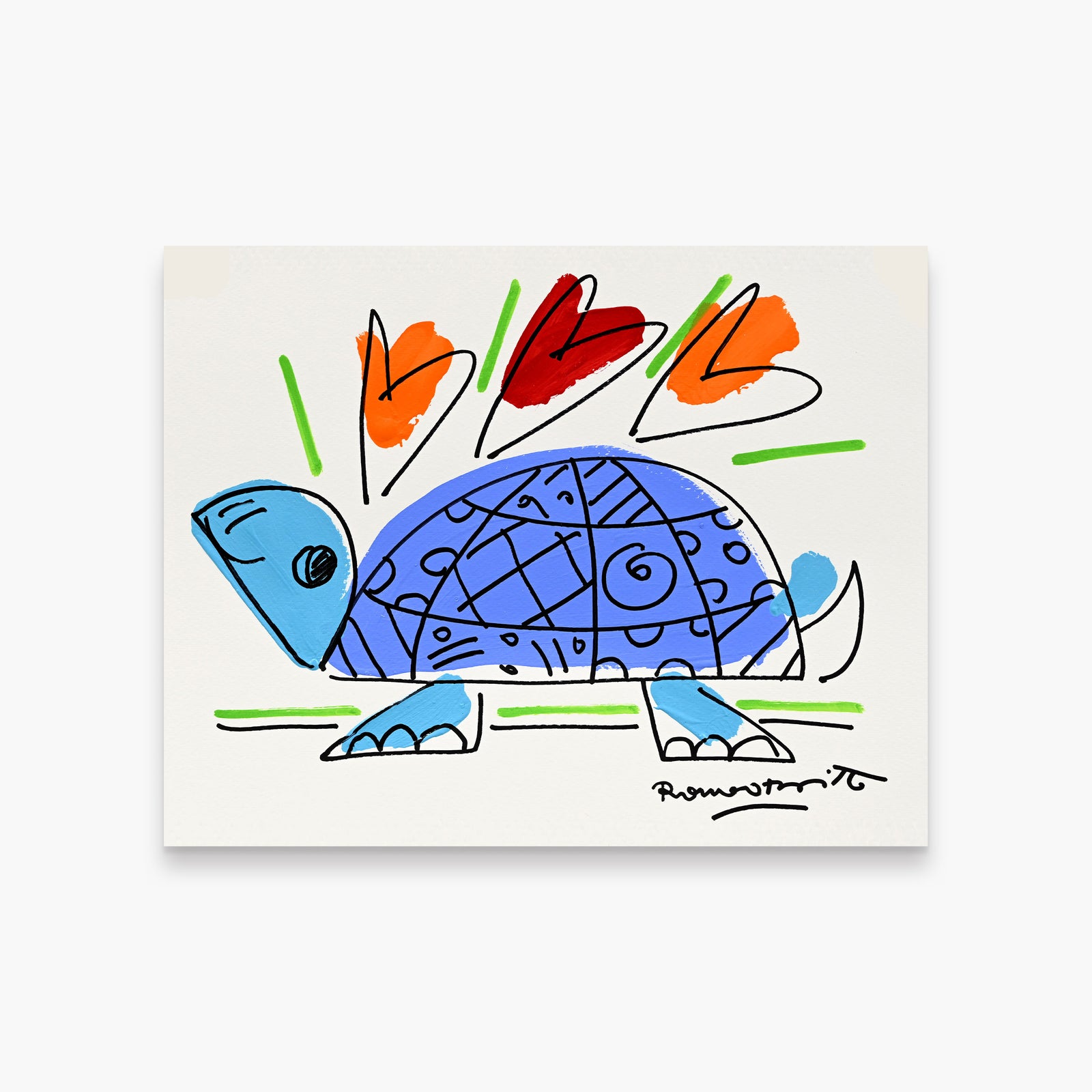Thomas Collection (Turtle) - Original Drawing