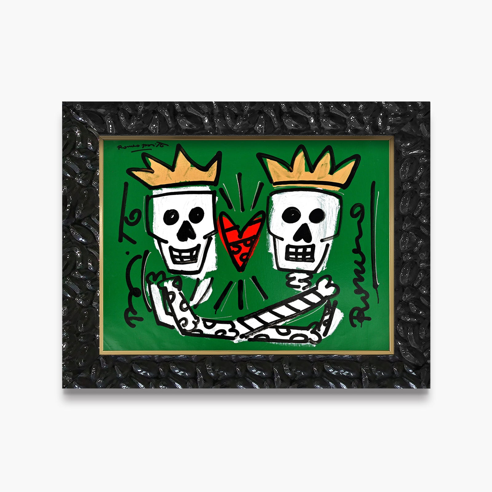 Two Skulls - Original Painting