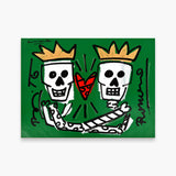 Two Skulls - Original Painting