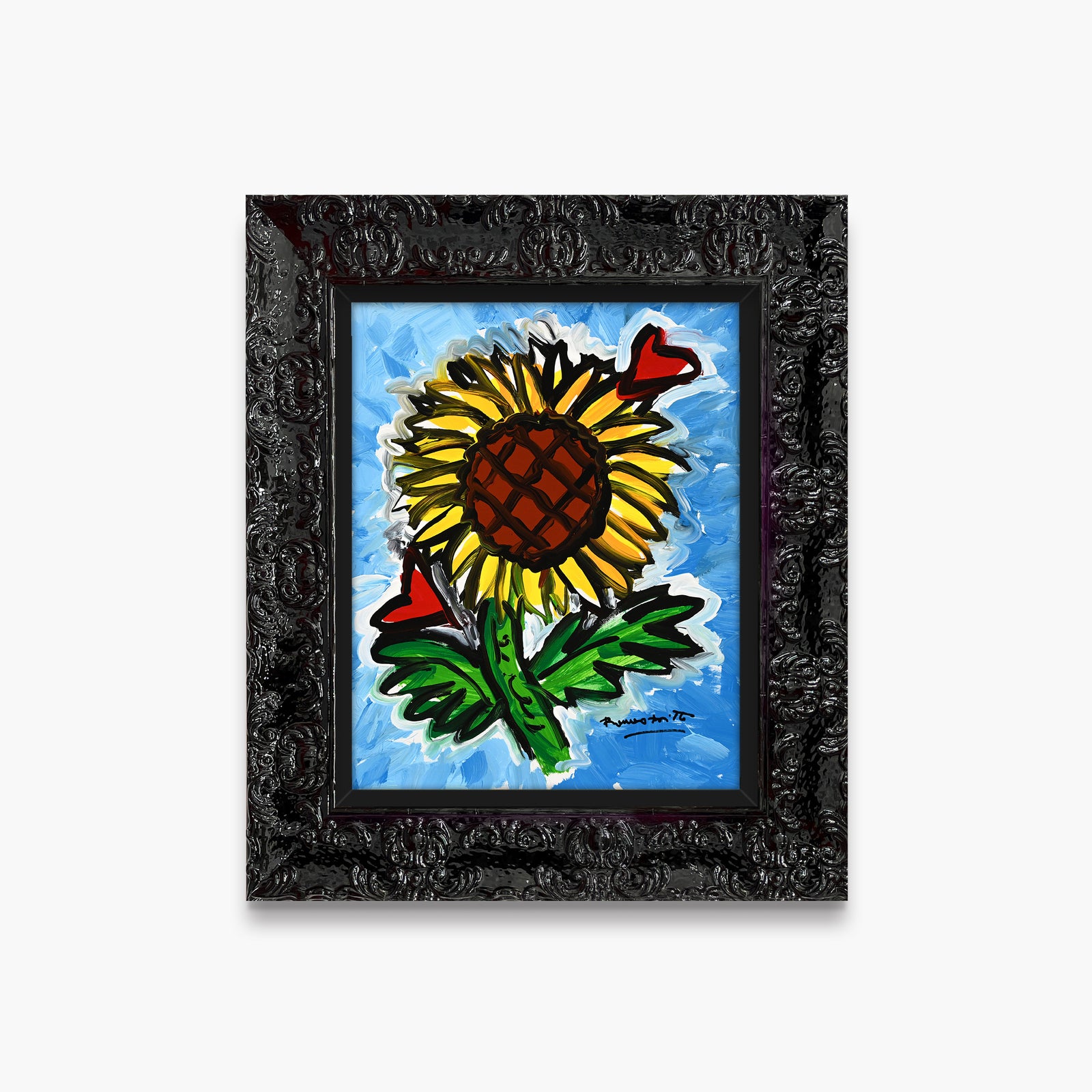 Sunflower Heart - Original Painting