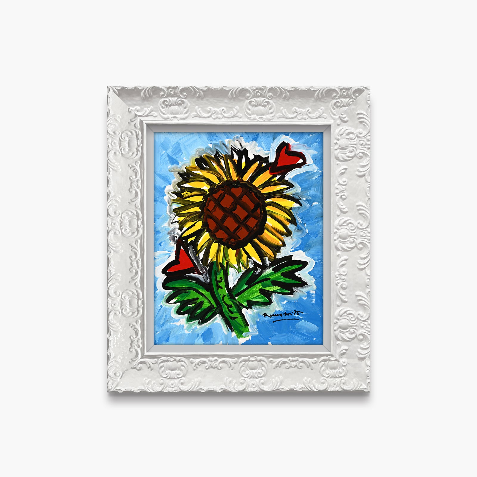 Sunflower Heart - Original Painting