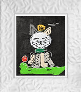 THOMAS COLLECTION CAT -  Original Drawing