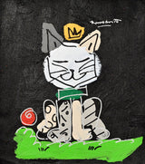THOMAS COLLECTION CAT -  Original Drawing