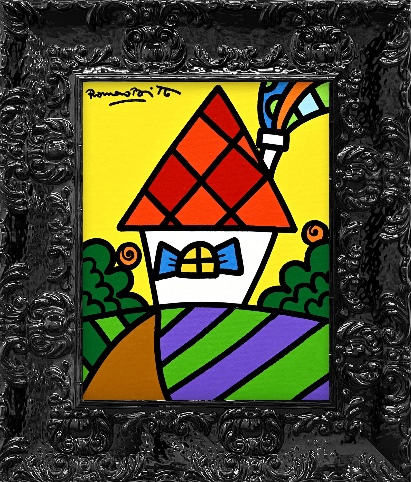 On The Hill - Original Painting