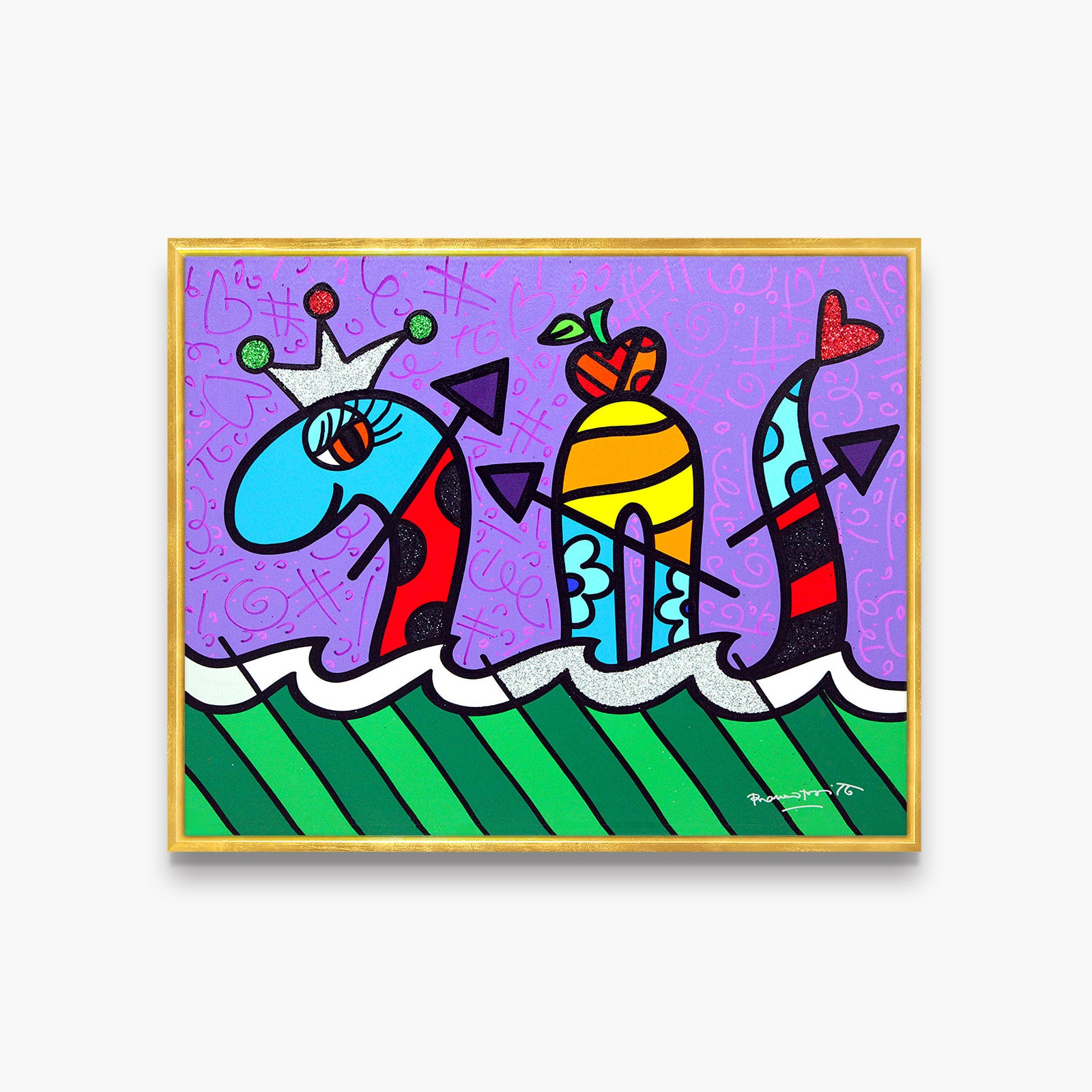 Swimming Temptation - Original Painting