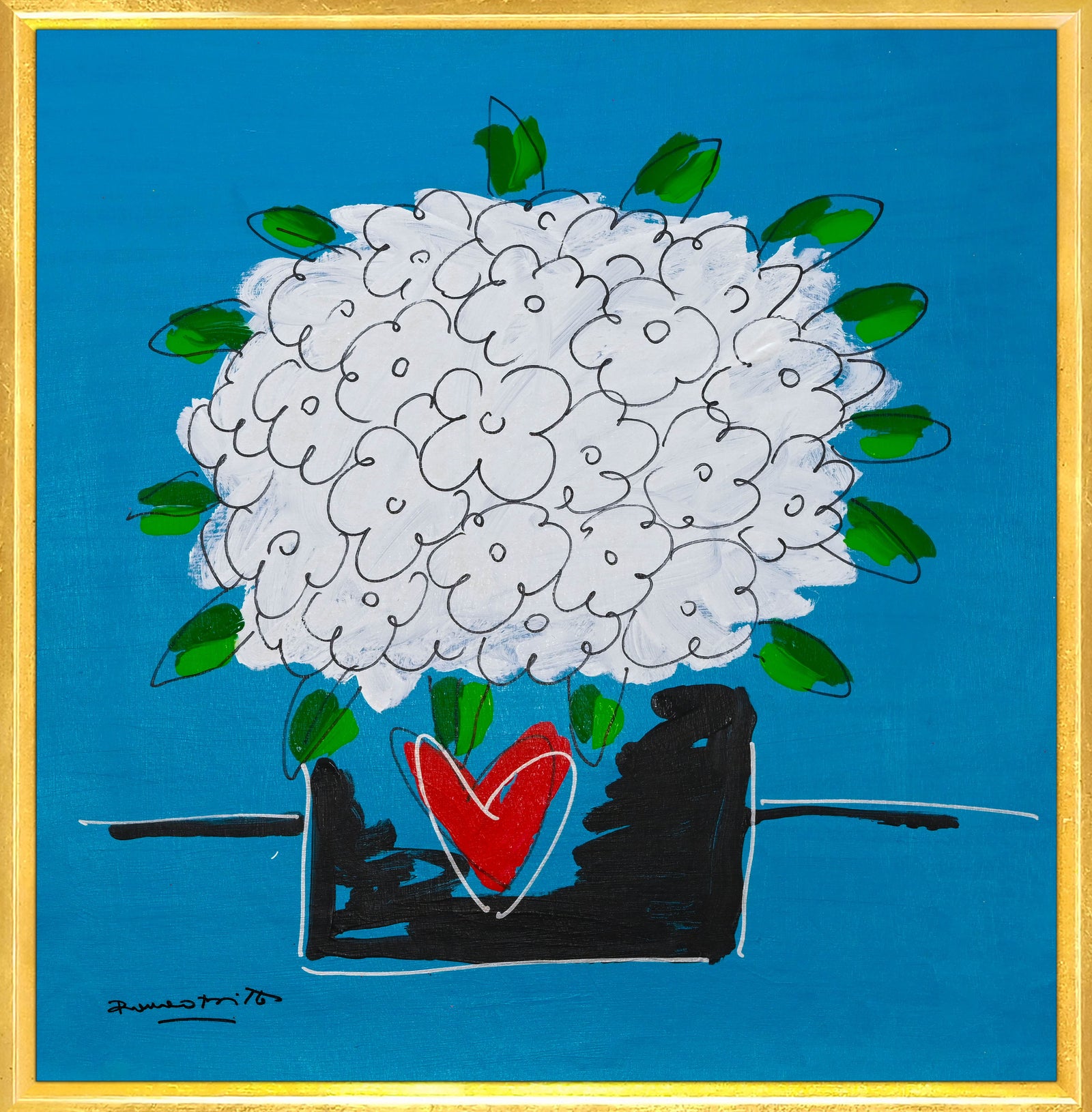 modern pop art all the flowers just for vibrant home decor