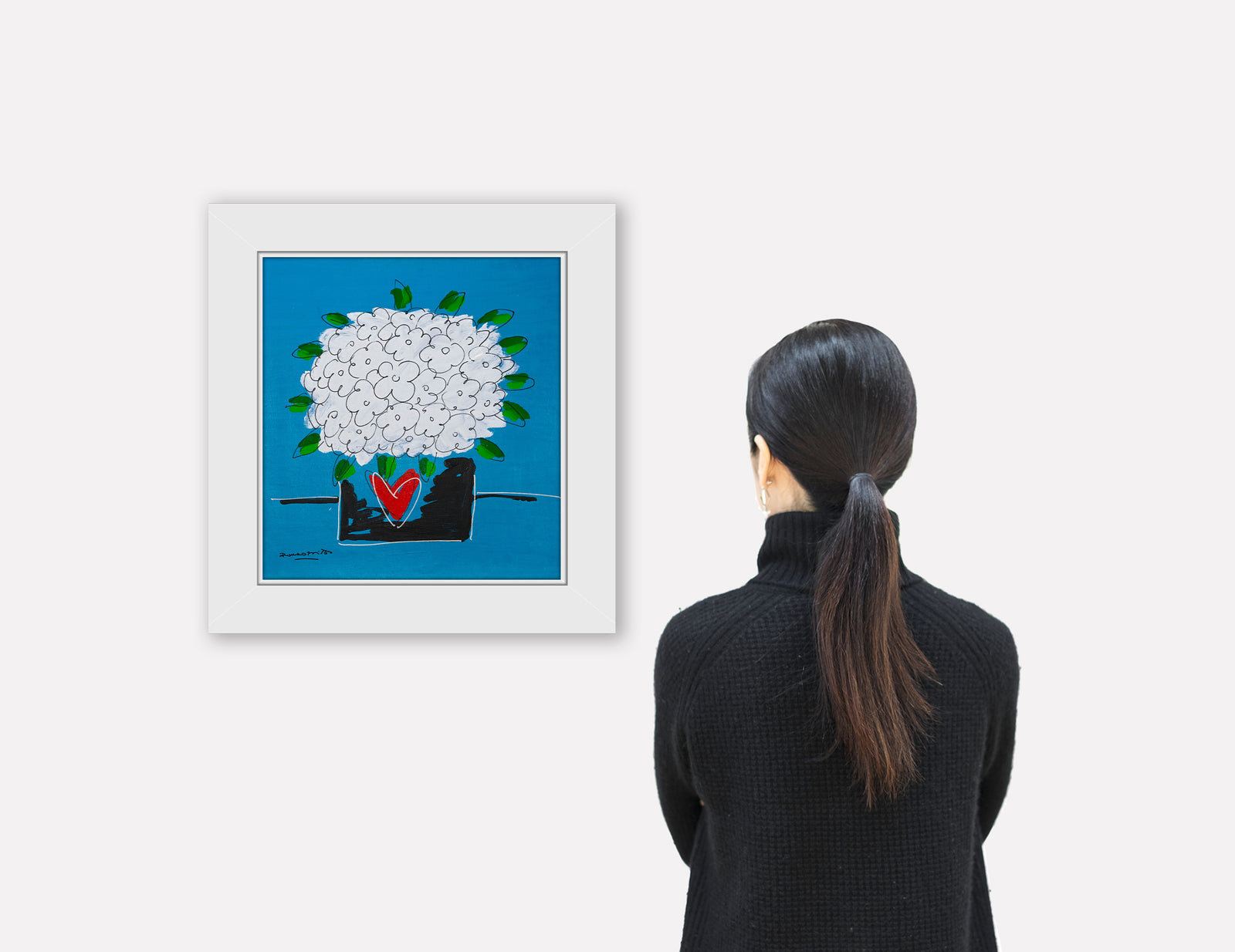 all the flowers just for artistic colorful design collectible