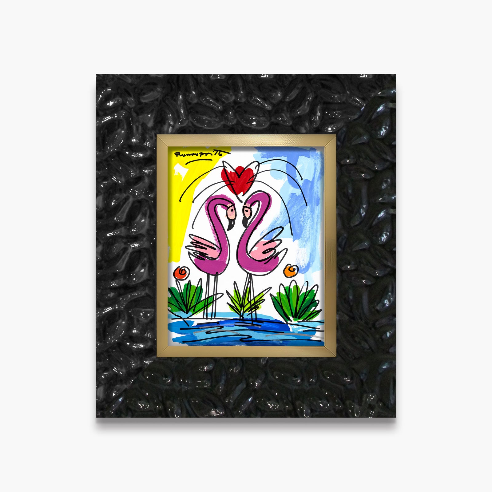 Thomas Collection (Flamingo) - Original Drawing