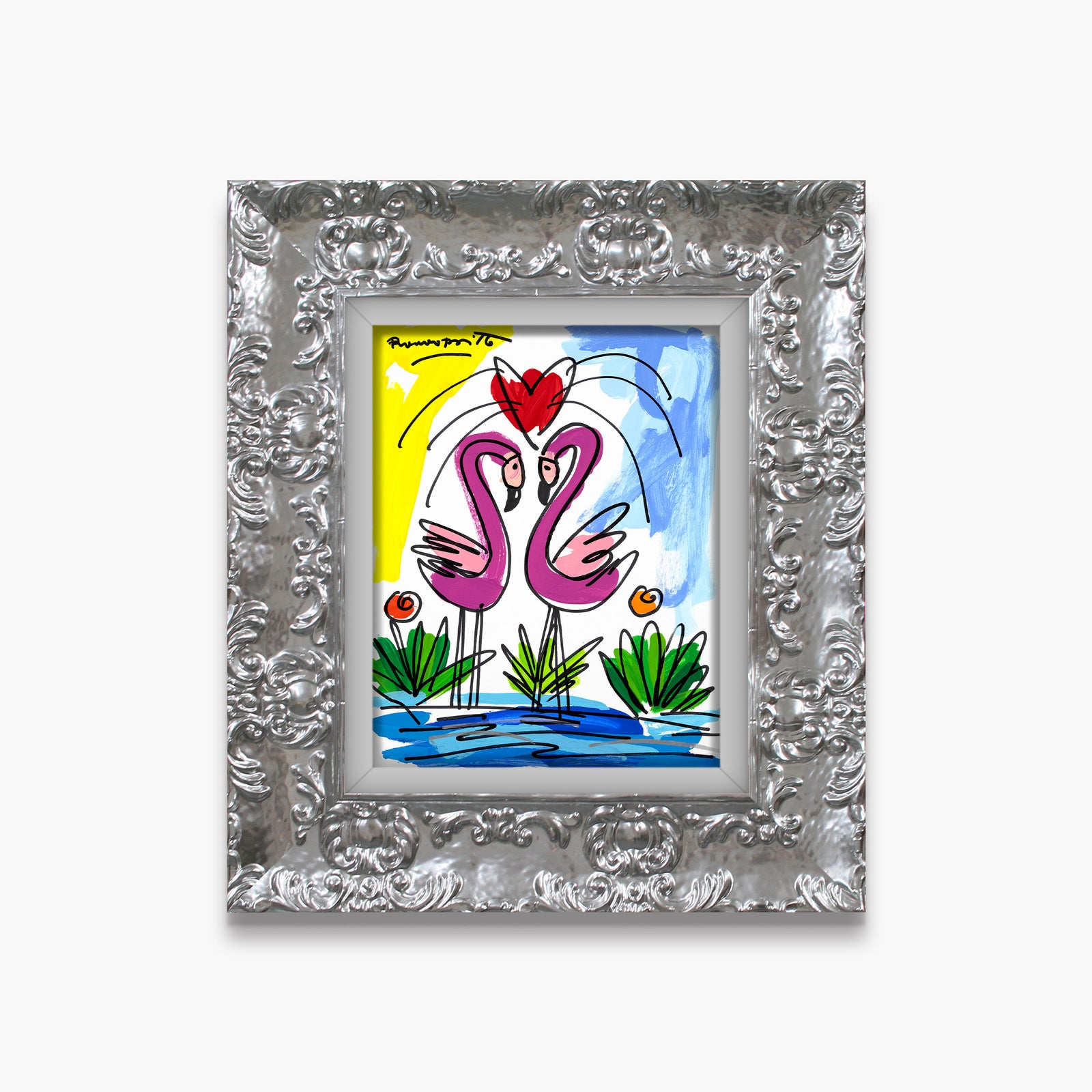 Thomas Collection (Flamingo) - Original Drawing