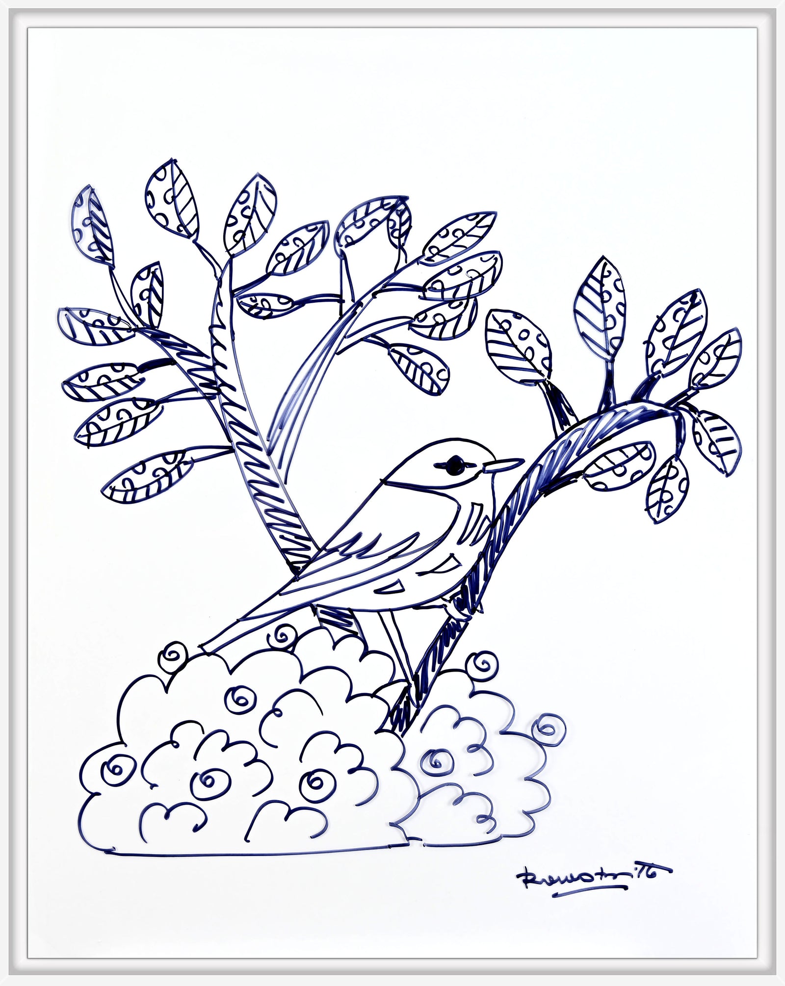 BIRDIE - Original Drawing