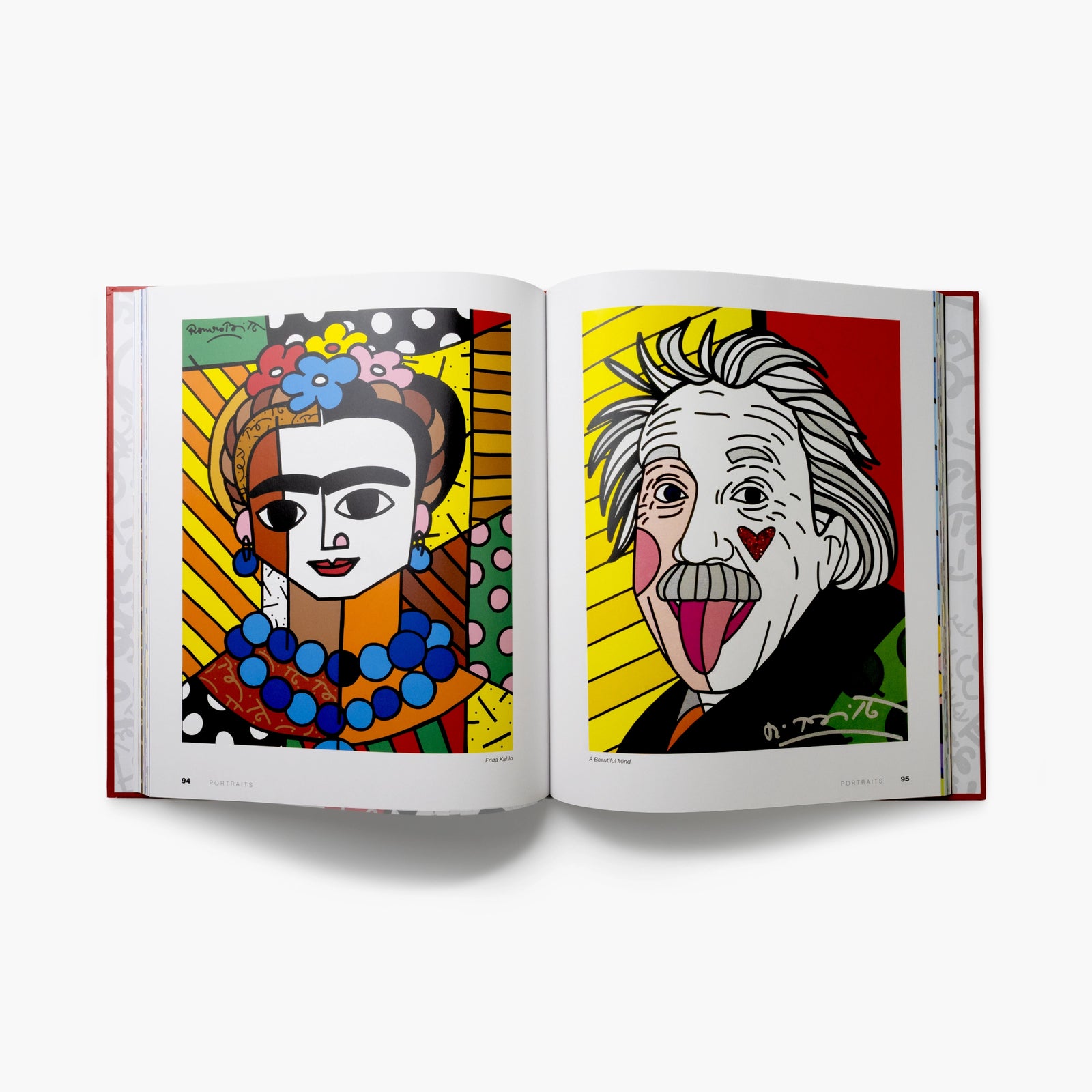 Red Britto Coffee Table Book