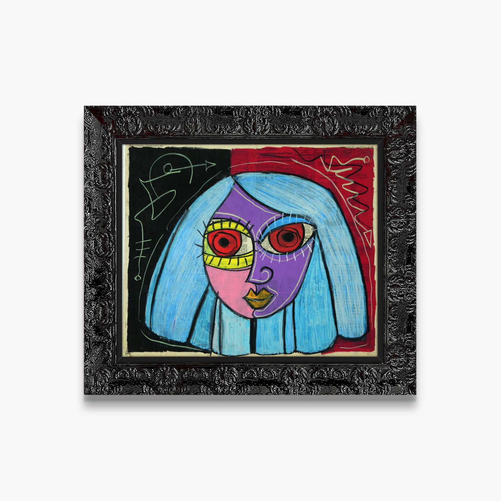 After Hours - Original Vintage Painting