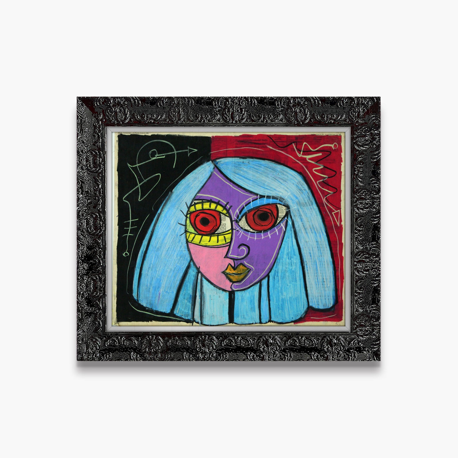 After Hours - Original Vintage Painting