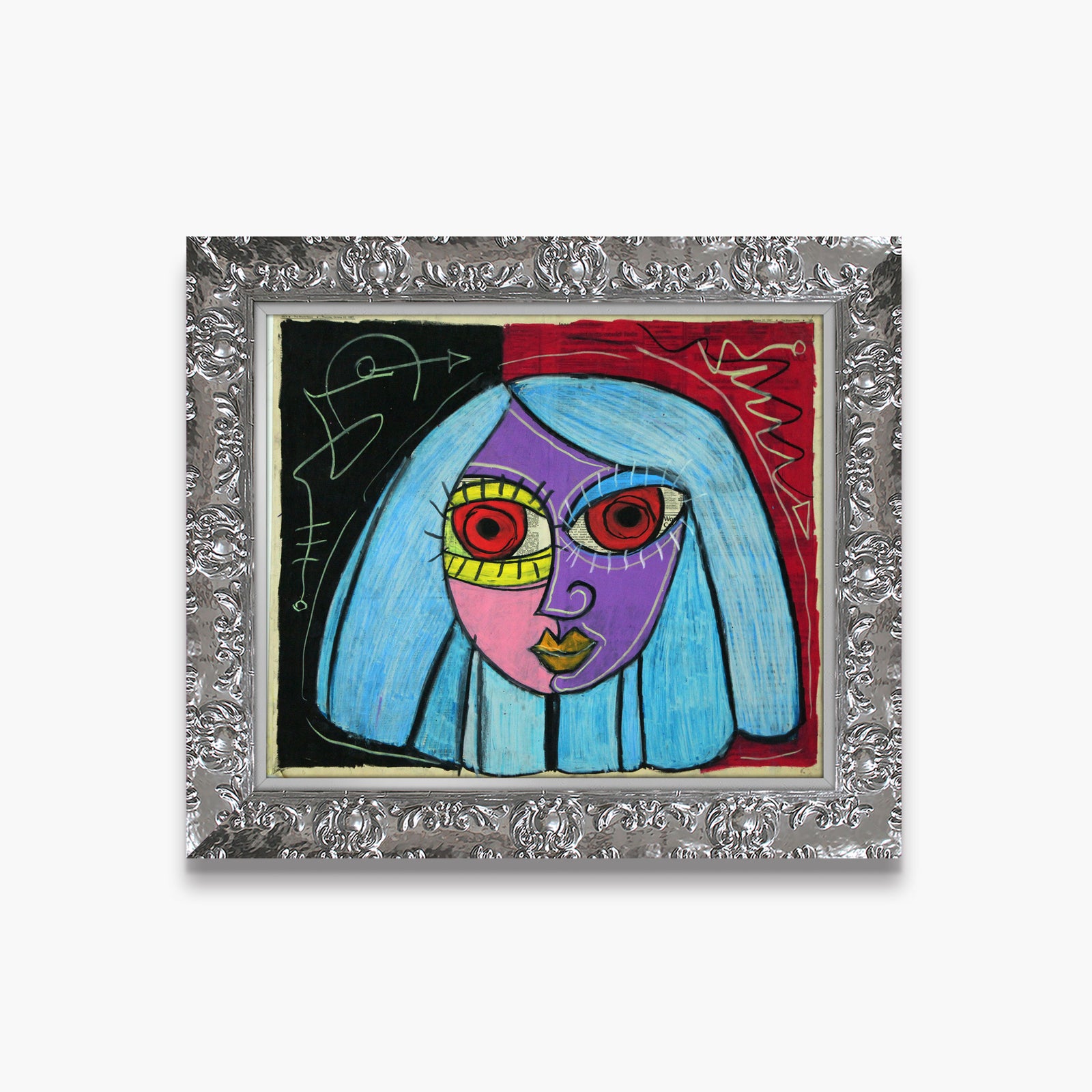 After Hours - Original Vintage Painting