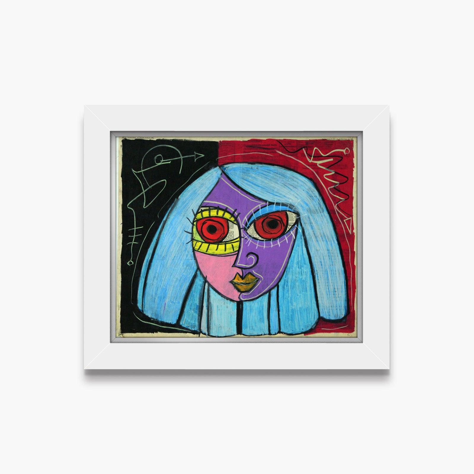After Hours - Original Vintage Painting