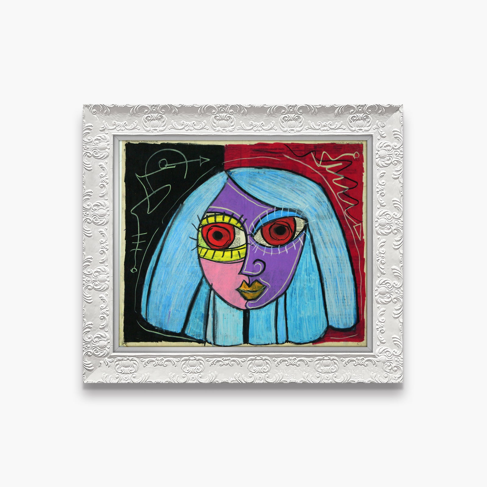 After Hours - Original Vintage Painting