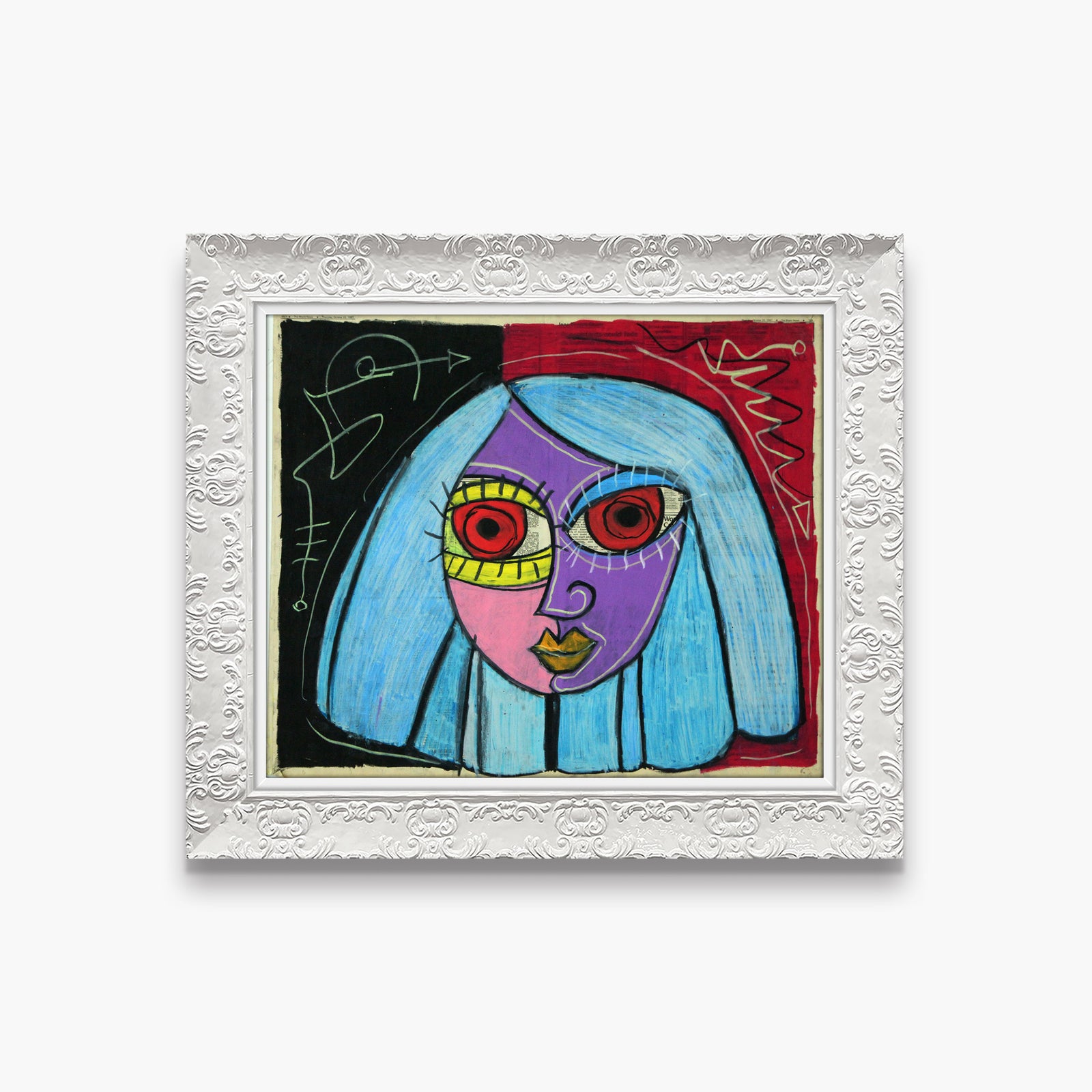 After Hours - Original Vintage Painting