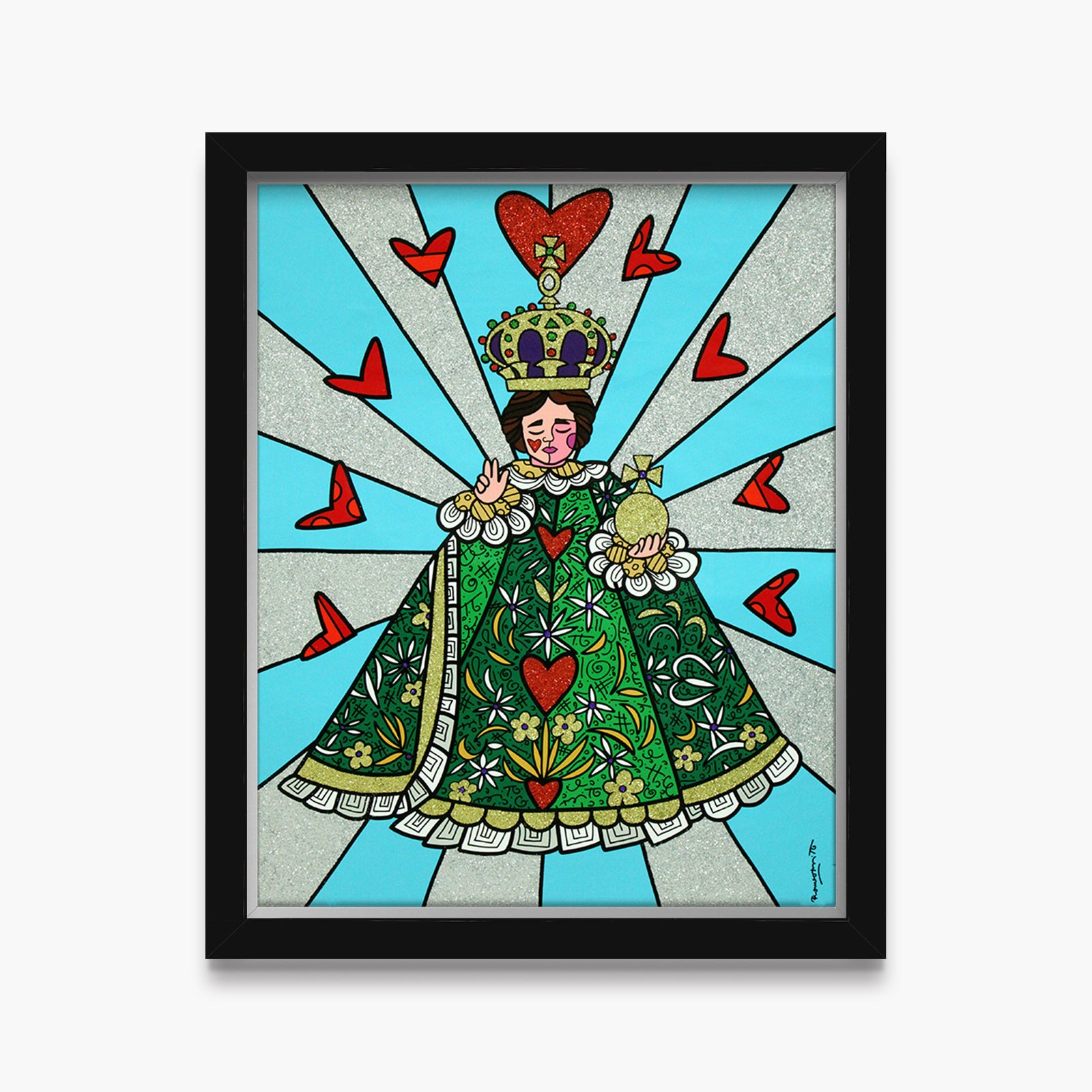 Infant Jesus Of Prague - Original Painting