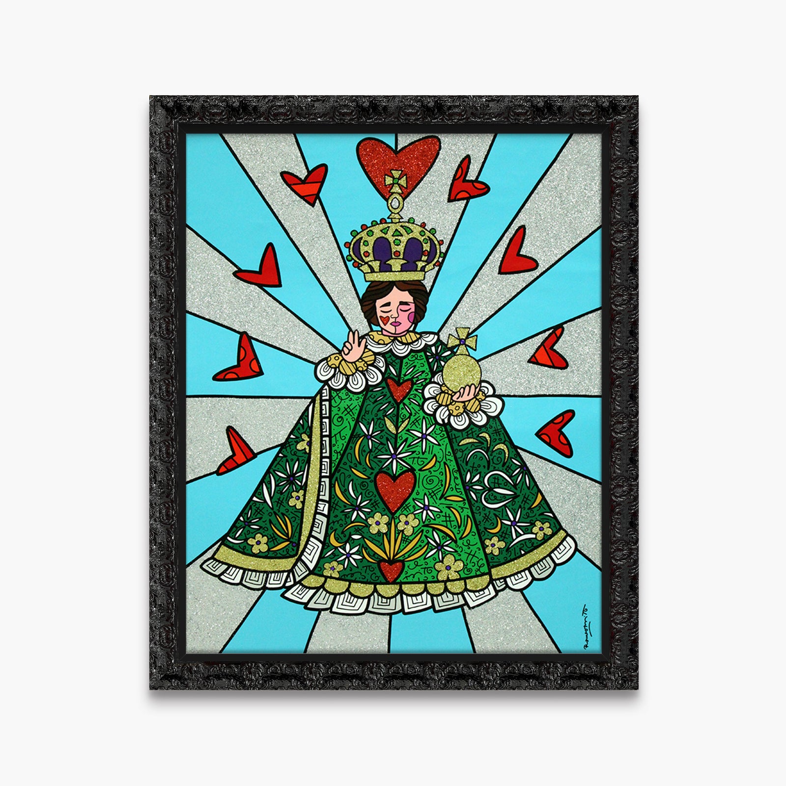 Infant Jesus Of Prague - Original Painting