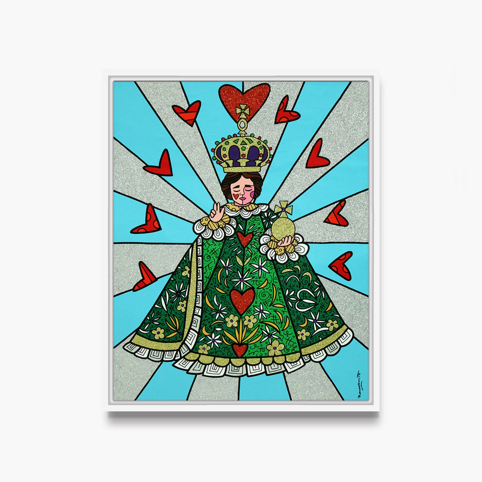 Infant Jesus Of Prague - Original Painting