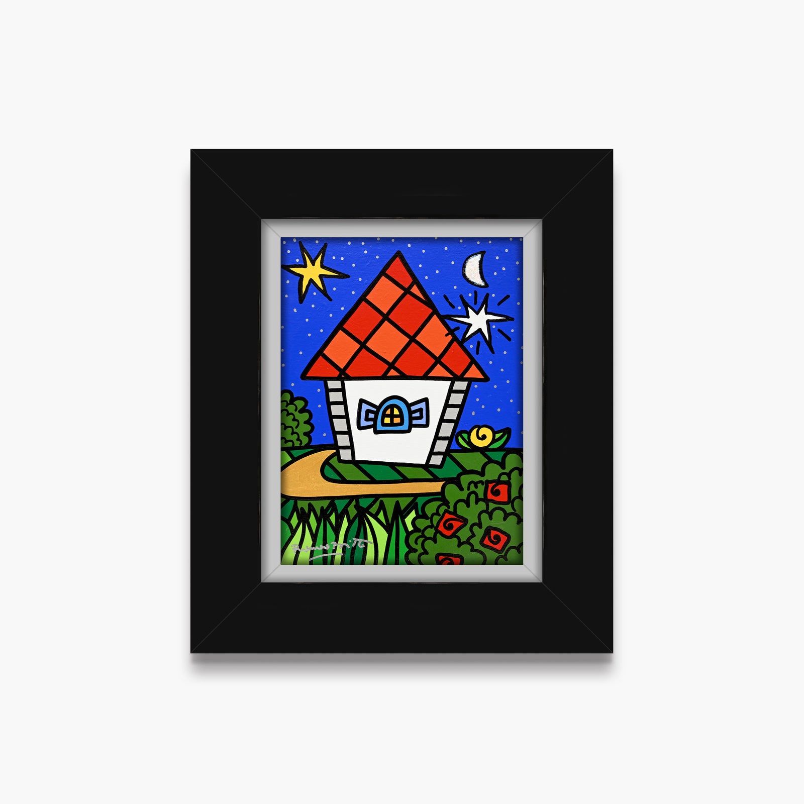 Home On The Hill - Original Painting