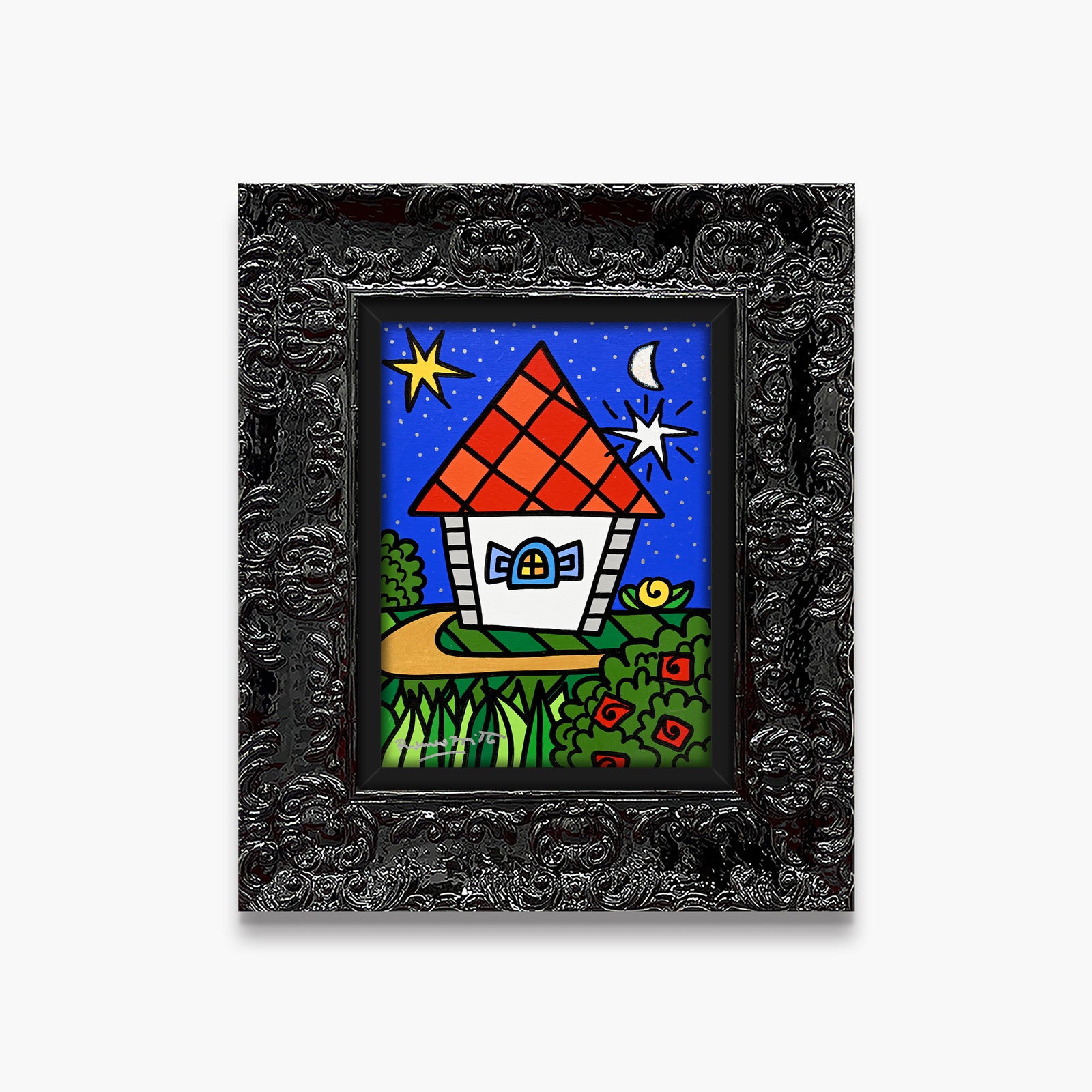Home On The Hill - Original Painting