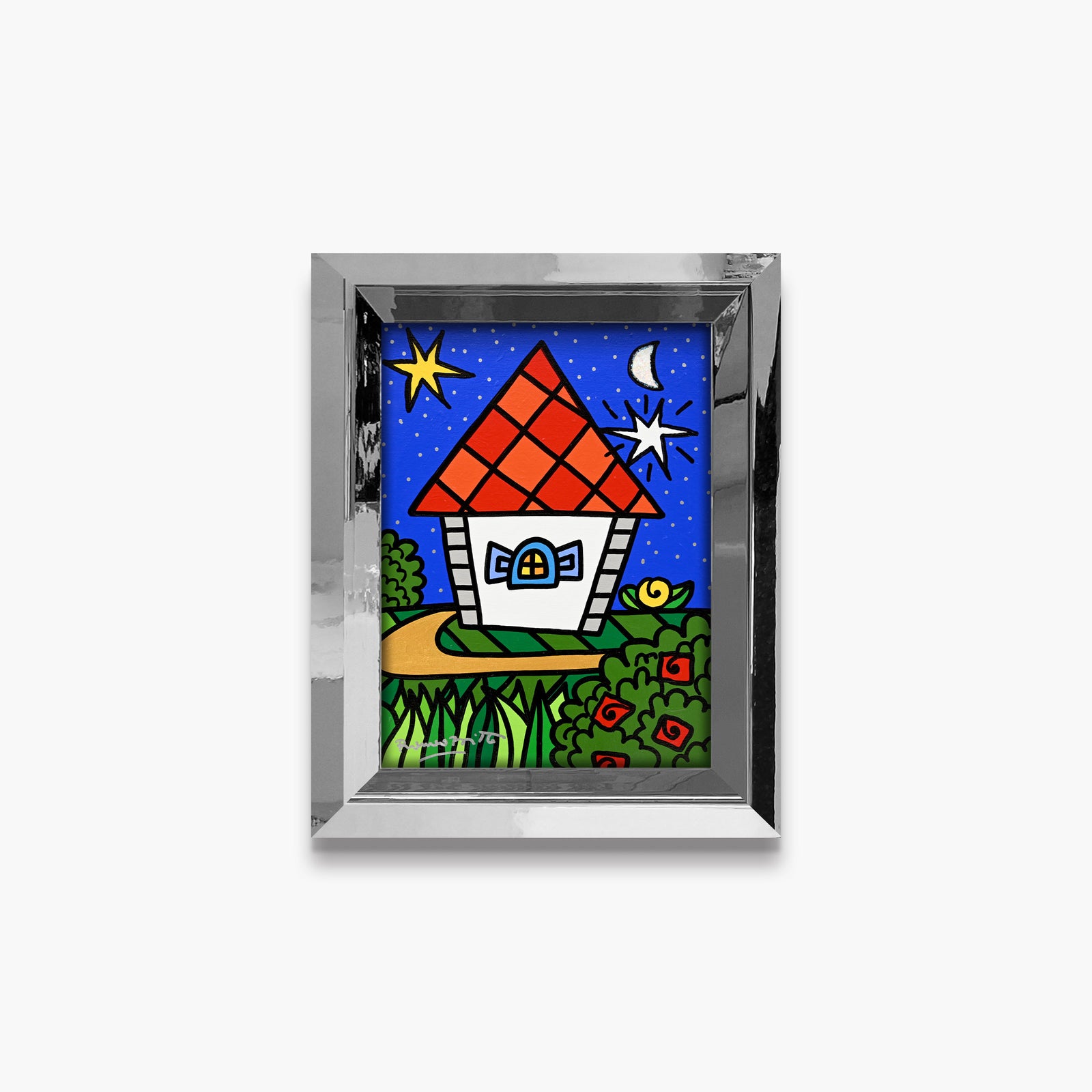 Home On The Hill - Original Painting