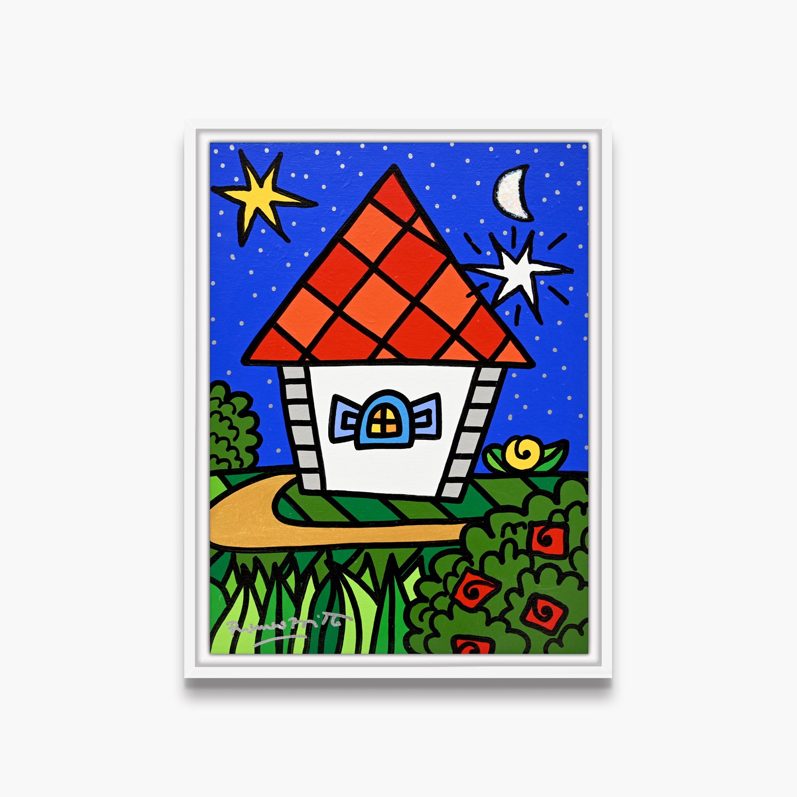Home On The Hill - Original Painting