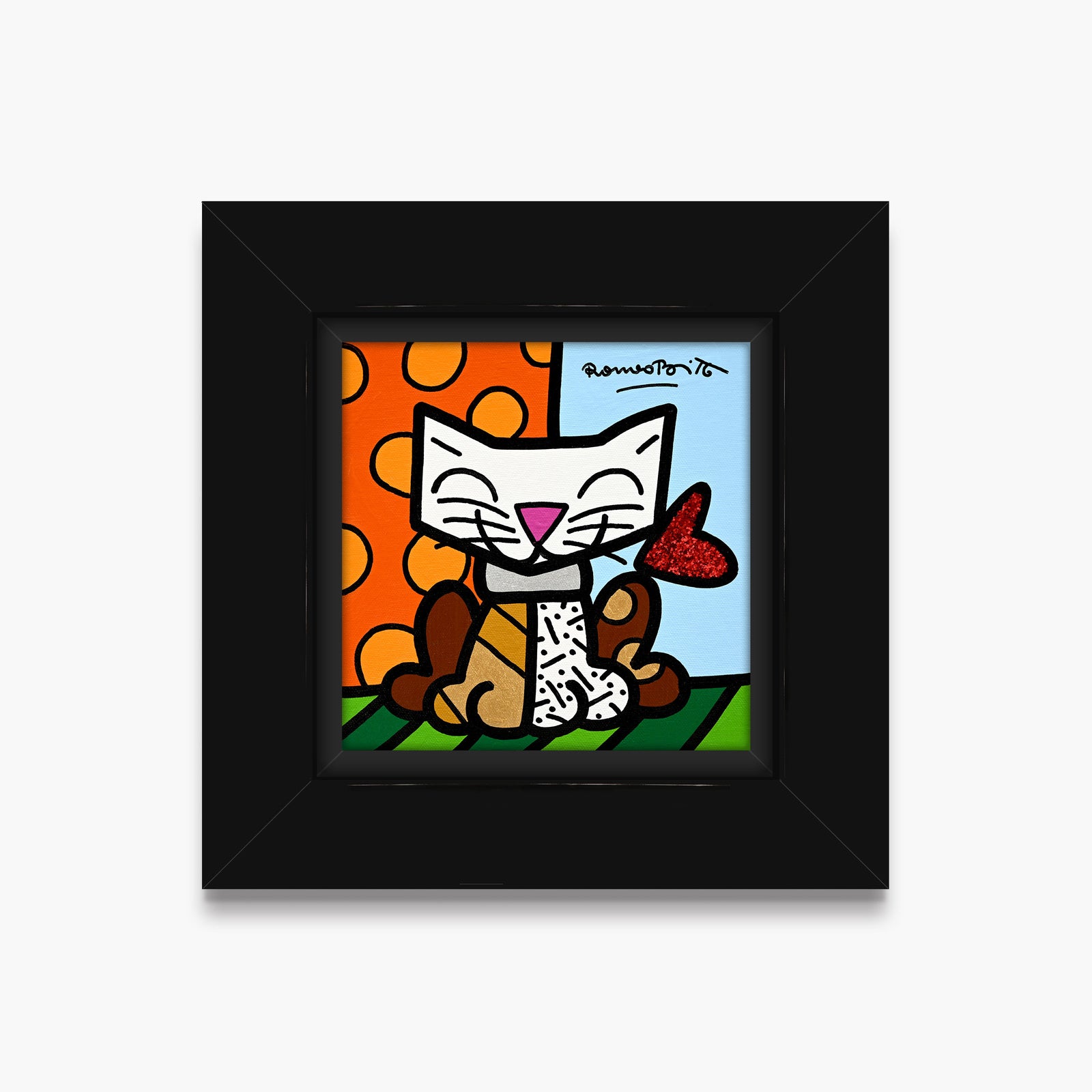 One Cat - Original Painting