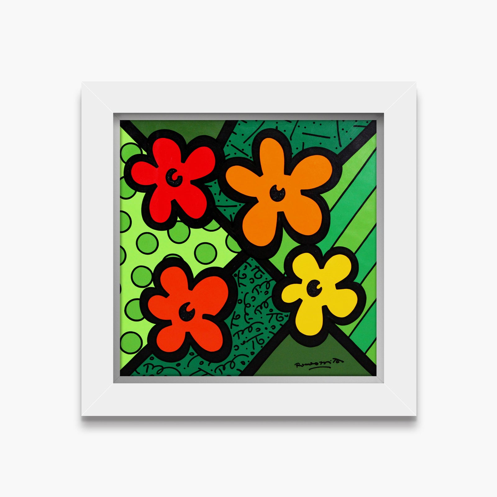 Andy's Flowers - Original Painting
