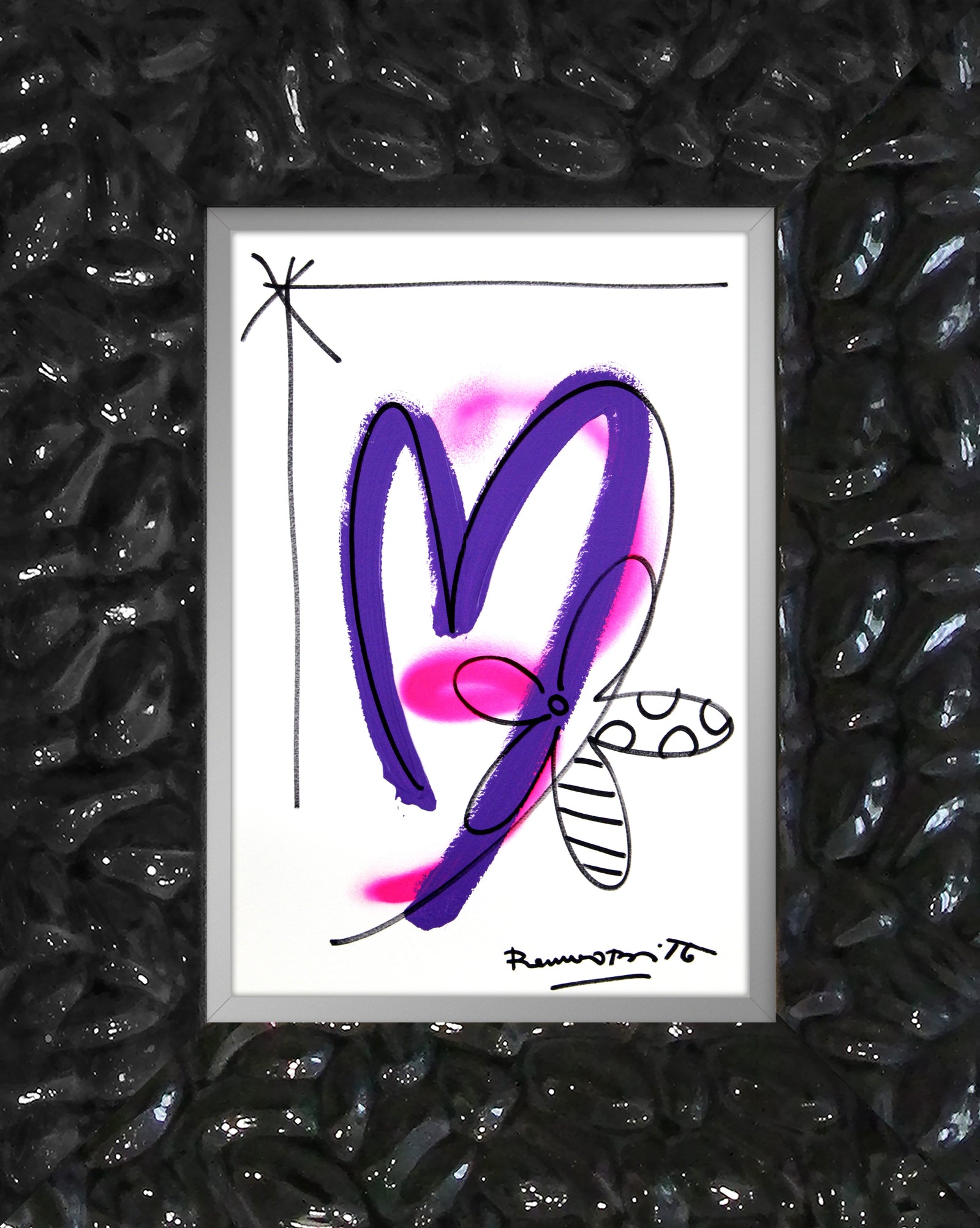 evolution original drawing artistic colorful design collectible