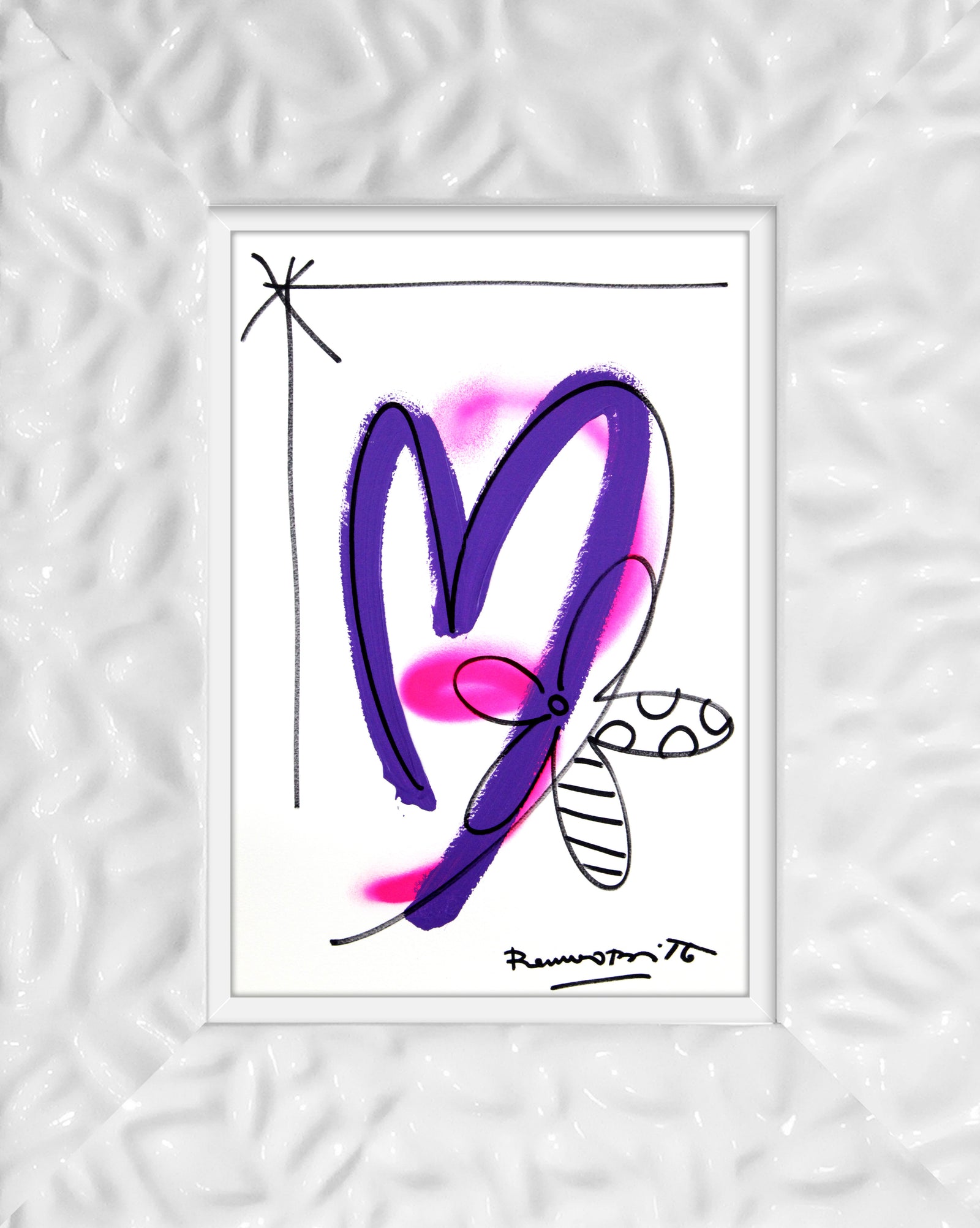 modern pop art evolution original drawing vibrant home decor