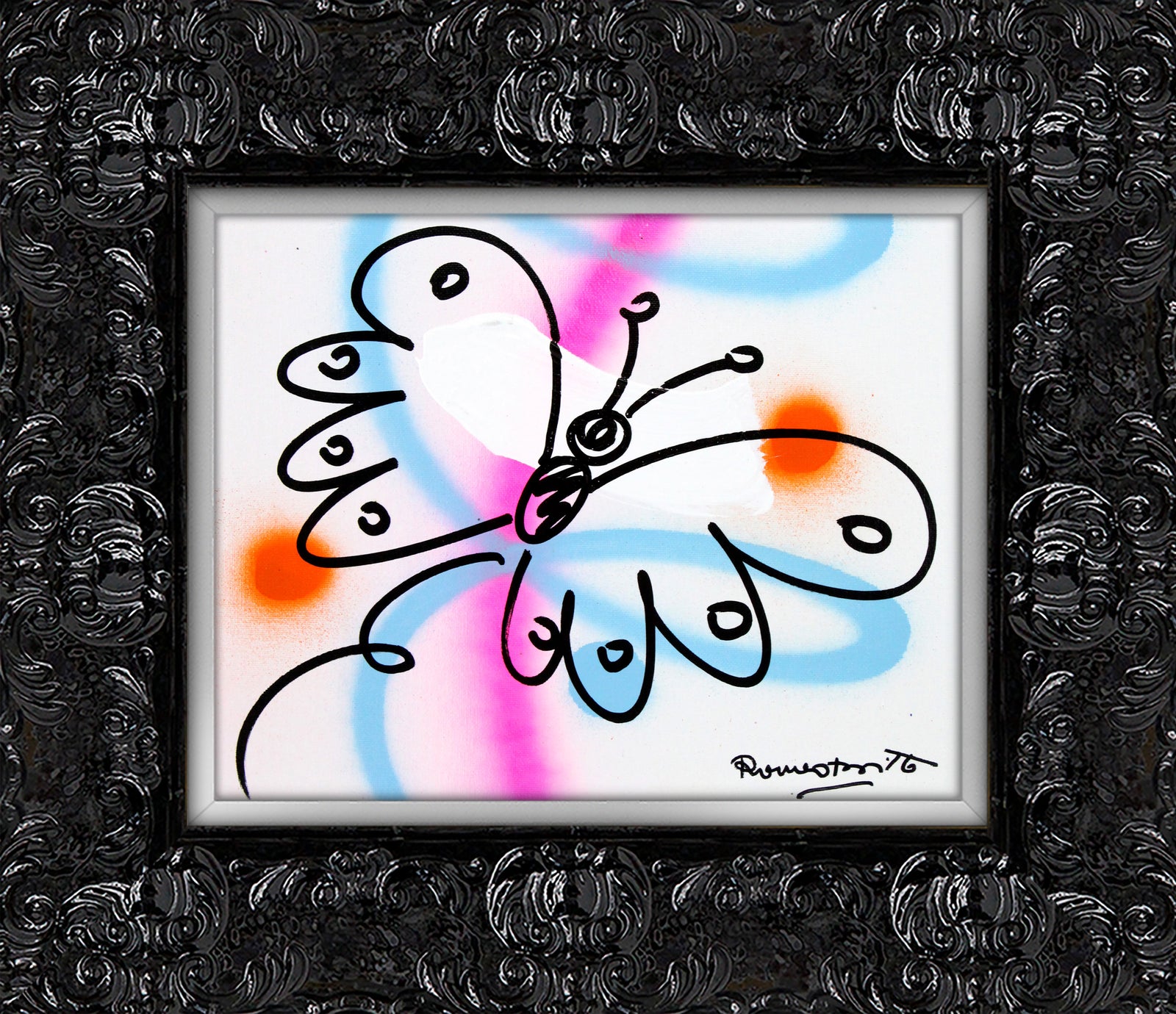 evolution original drawing artistic colorful design collectible