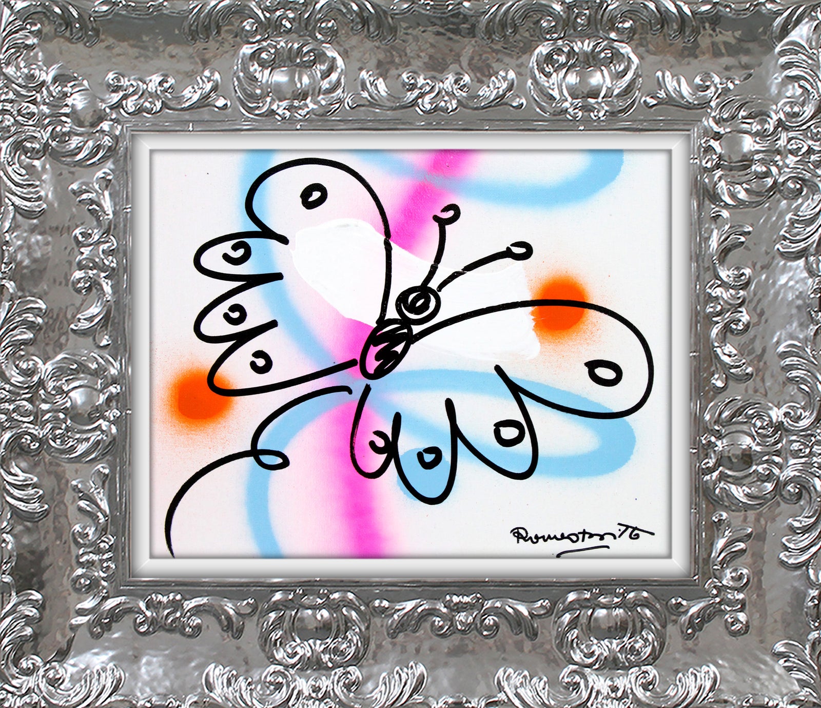 evolution original drawing artistic colorful design collectible